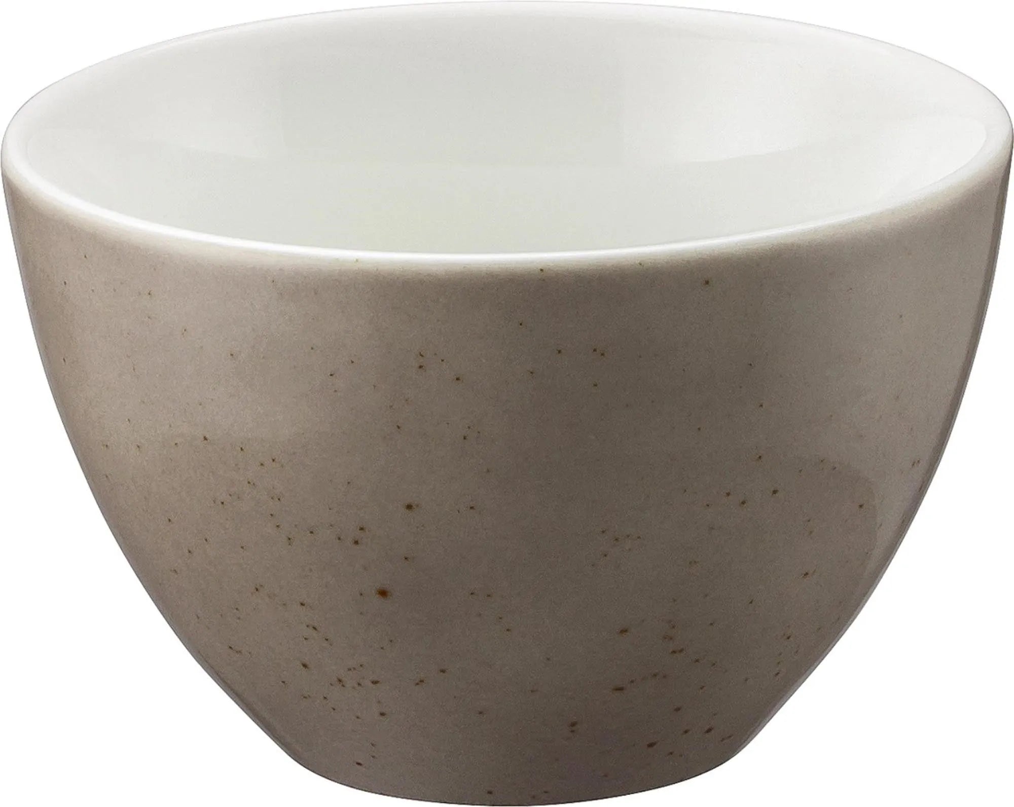 Pottery Unique Lightgrey Bowl rund 11cm 0.28lt - KAQTU Design