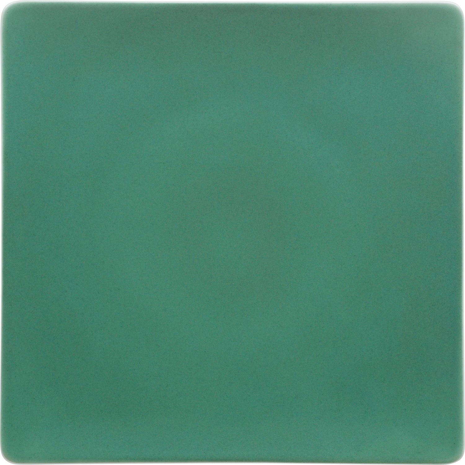 P<tc>ott</tc>ery Jade plate flat square coupe 24cm
