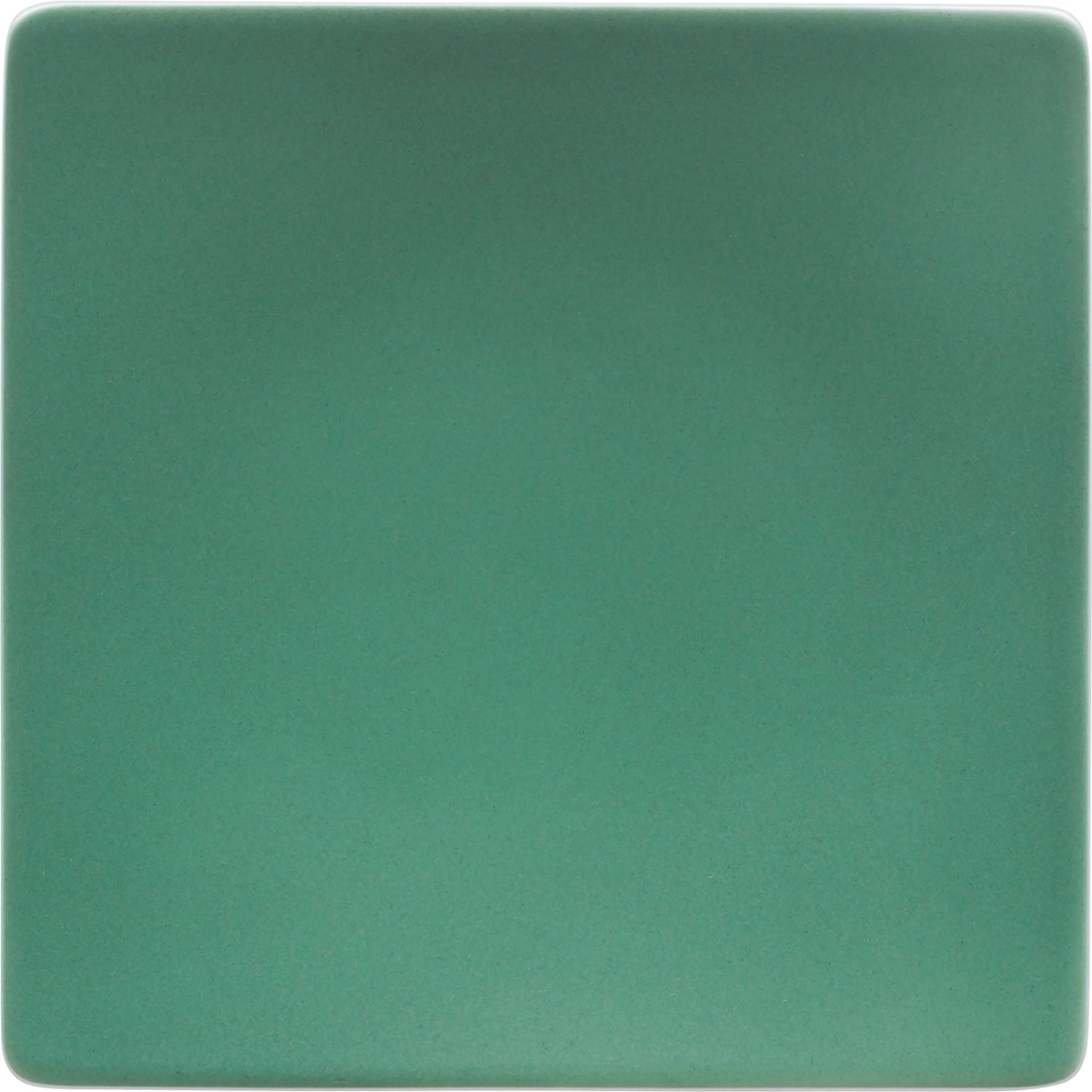 P<tc>ott</tc>ery Jade plate semi-deep square coupe 12cm