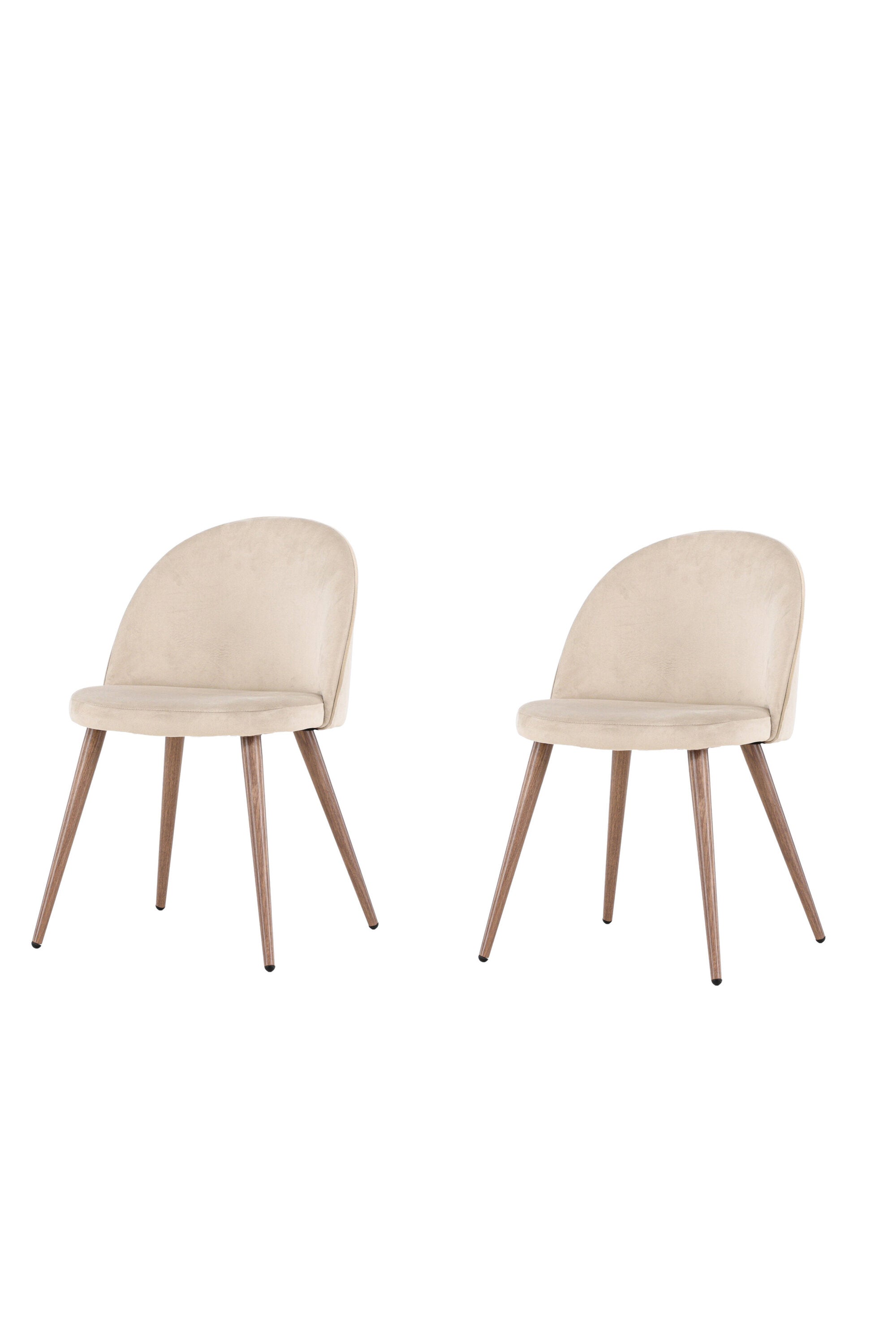 Velvet Esszimmerstuhl in Beige präsentiert im Onlineshop von KAQTU Design AG. Schalenstuhl ist von Venture Home