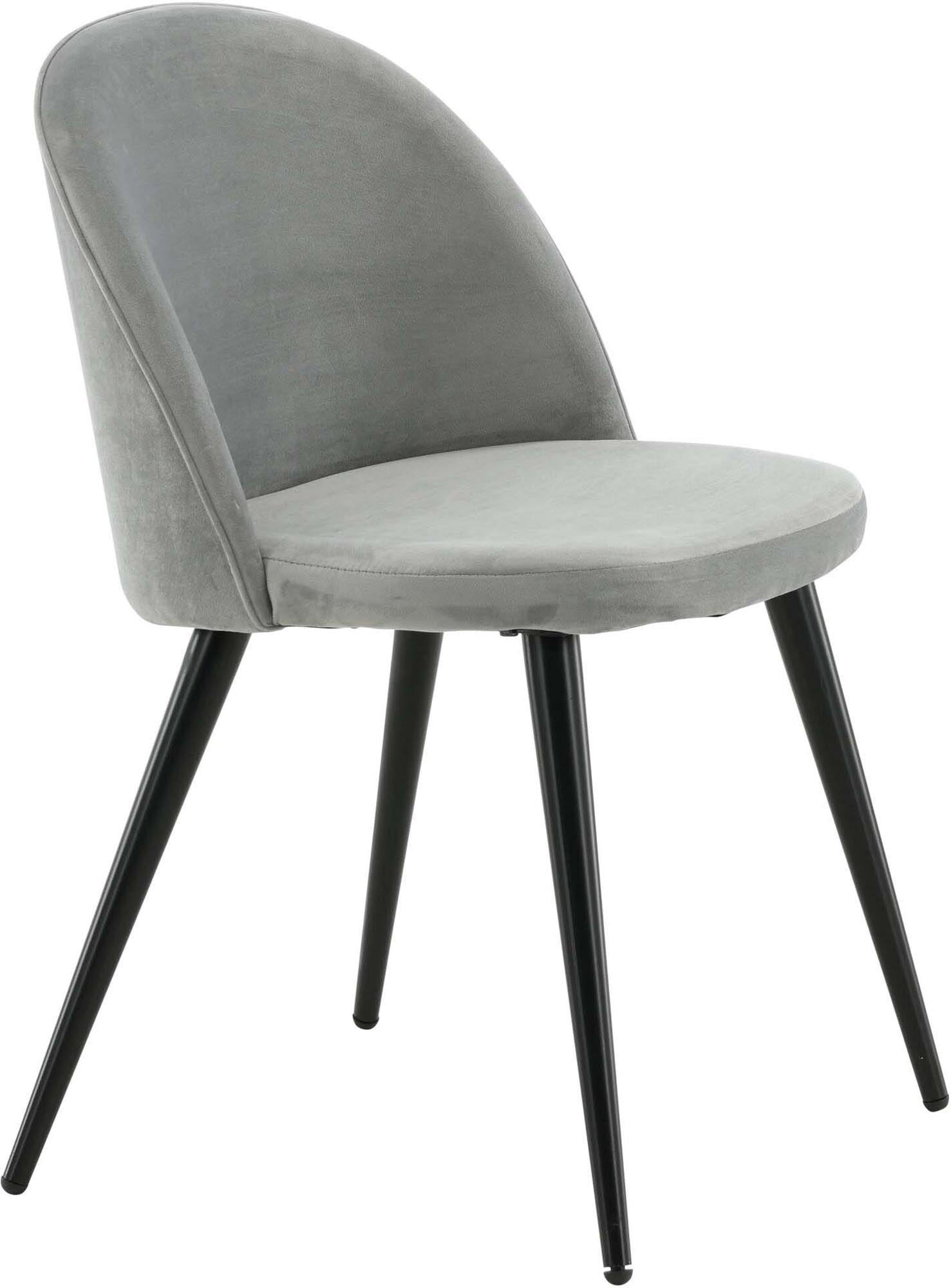 Luxuriöser Velvet Stuhl von Venture Home, ideal für stilvolle Essbereiche. Komfort und Eleganz vereint in einem einzigartigen Design.