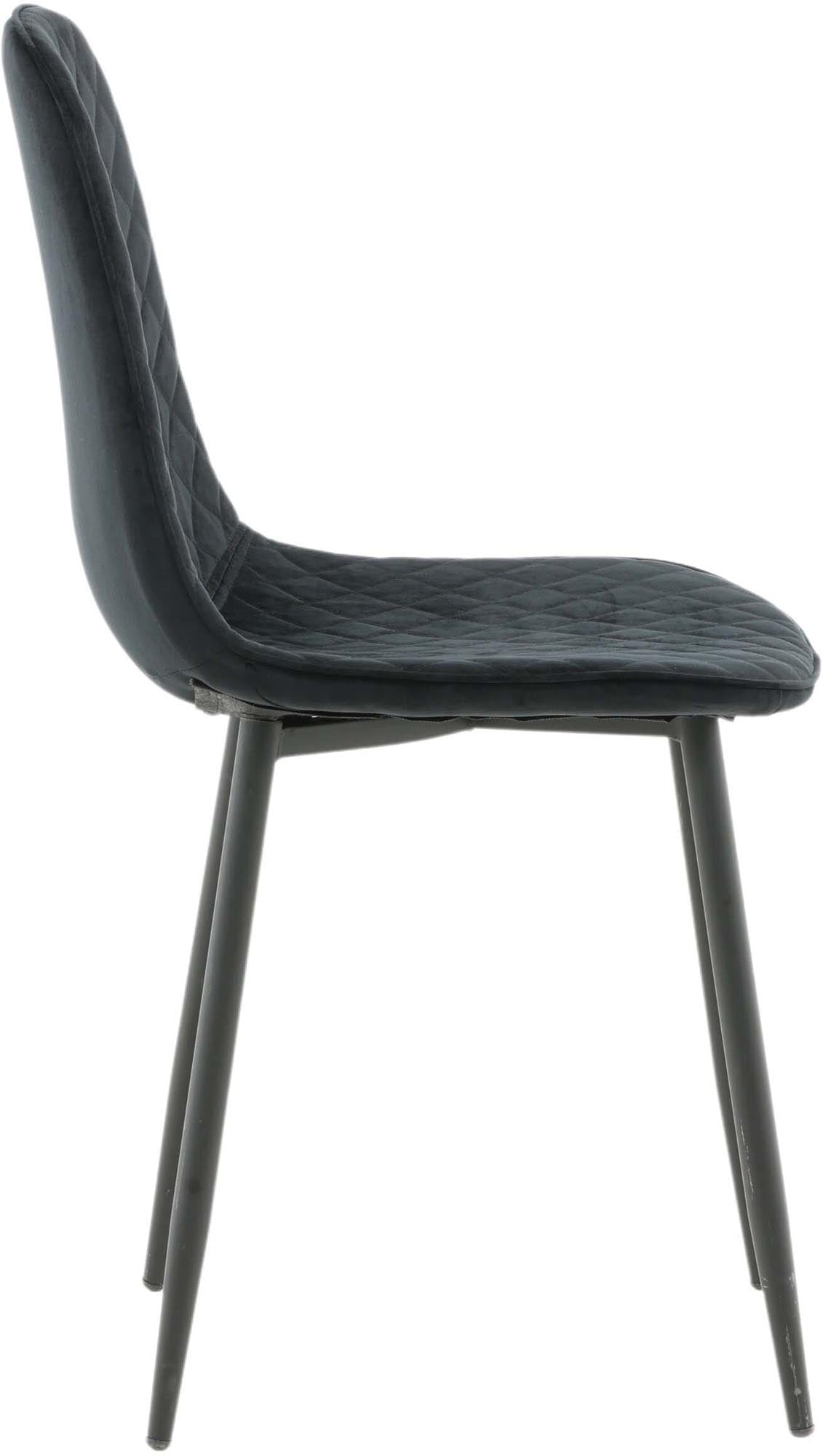 Entdecken Sie den Polar Diamond Stuhl von Venture Home: modernes Design, ergonomischer Komfort und pflegeleichter Polyesterbezug für Ihr Esszimmer.