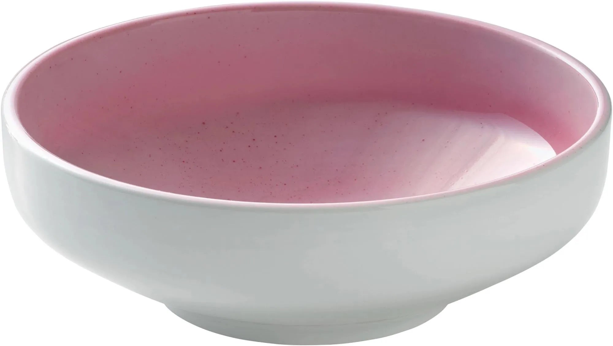 Shiro Pink Splash Schüssel rund 19cm 1lt - KAQTU Design