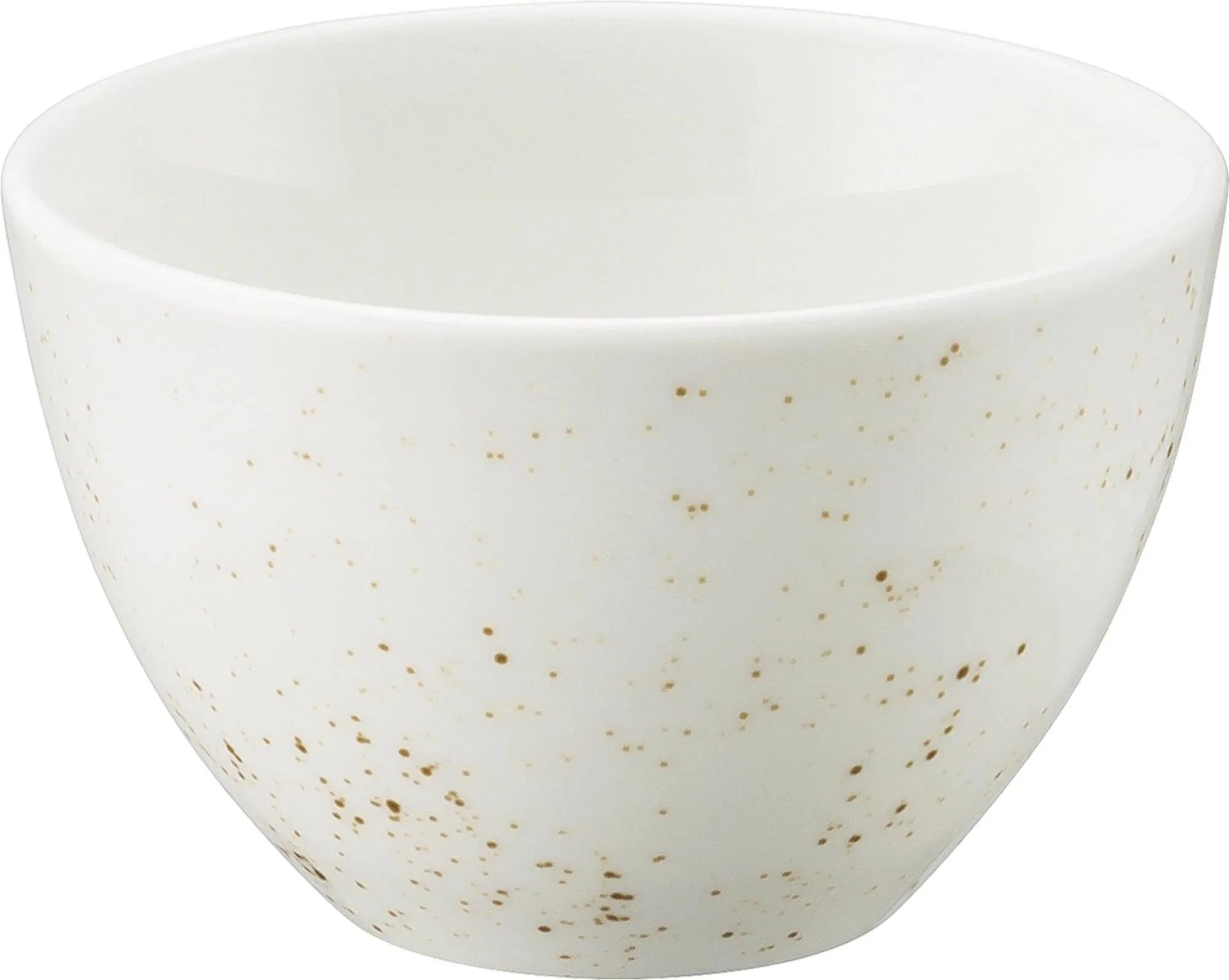 Pottery Unique white Bowl rund 11cm 0.28lt - KAQTU Design