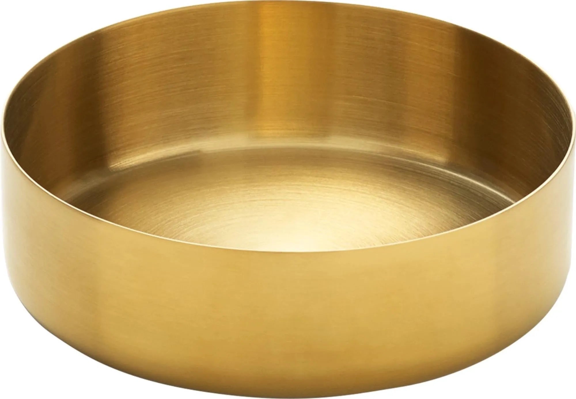 Playground Bowl Edelstahl goldfarben mittel 10cm H3.1cm - KAQTU Design