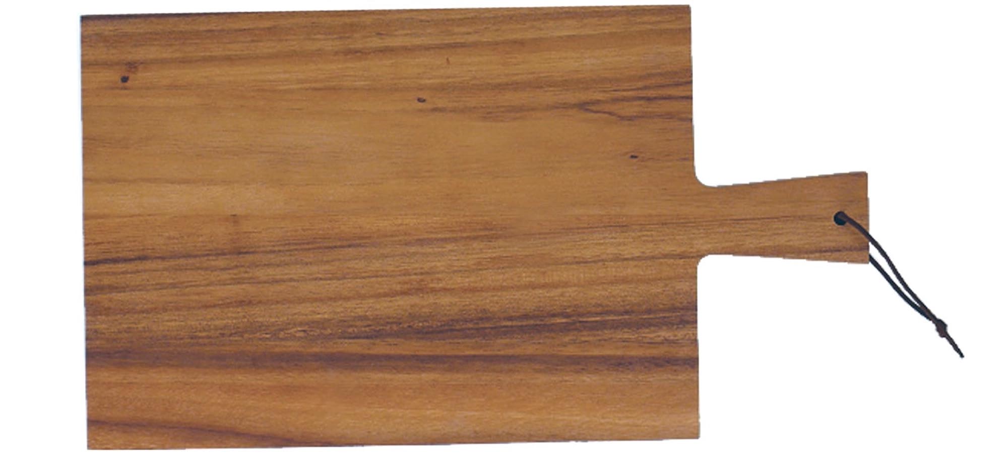 Playground Servierbrett Akazie 35x25cm mit Griff H1.5cm