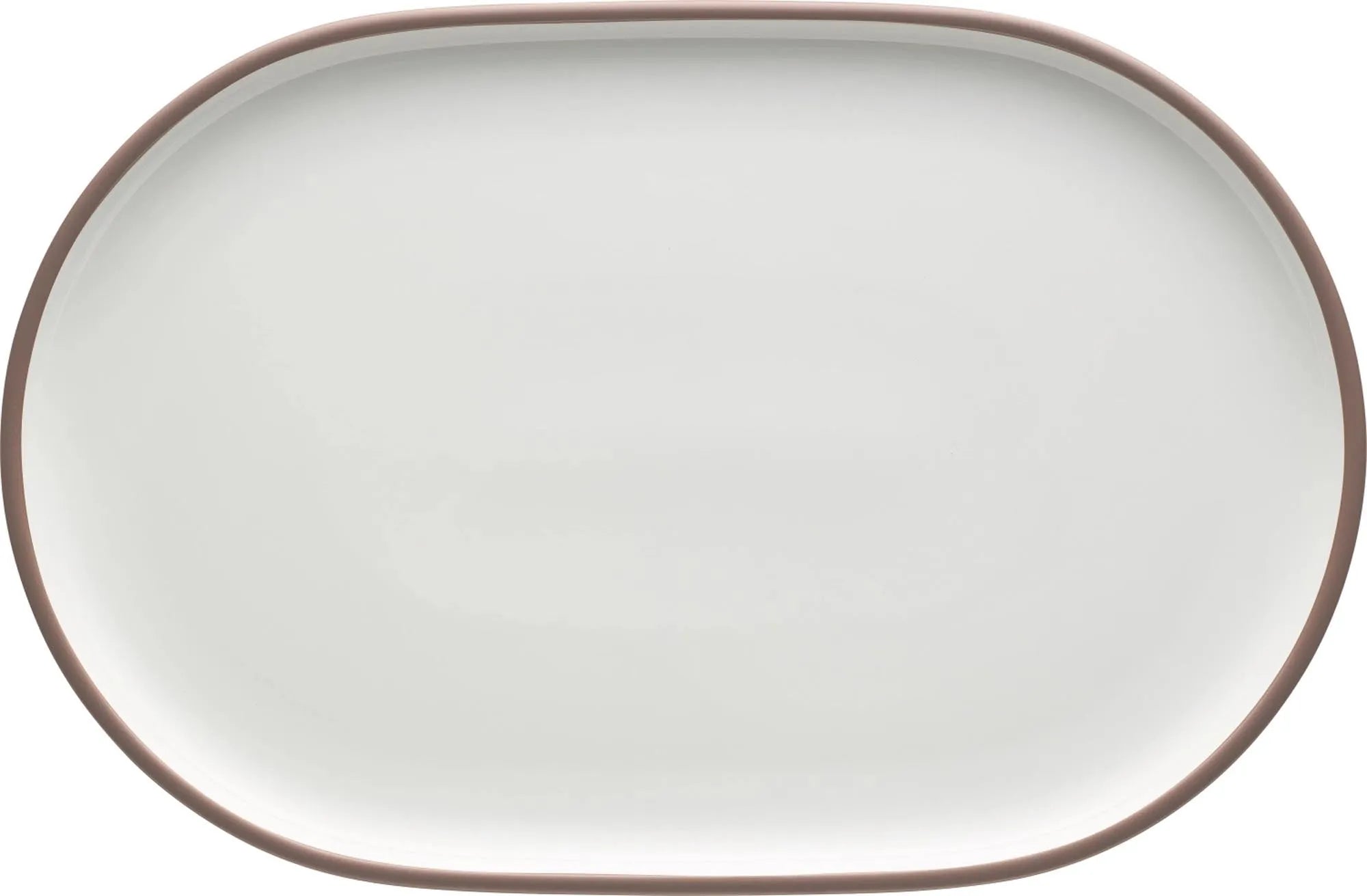 Shiro Rim Platte coupe oval 36x23cm - KAQTU Design