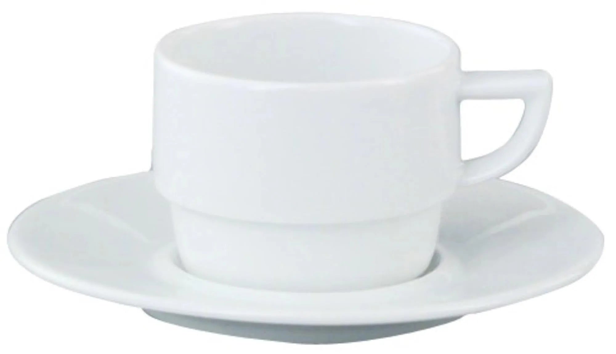 Elegante 0.18lt Kaffeetasse aus Porzellan, ideal für Kaffee & Espresso. Zeitloses Design, kratzfest & langlebig.