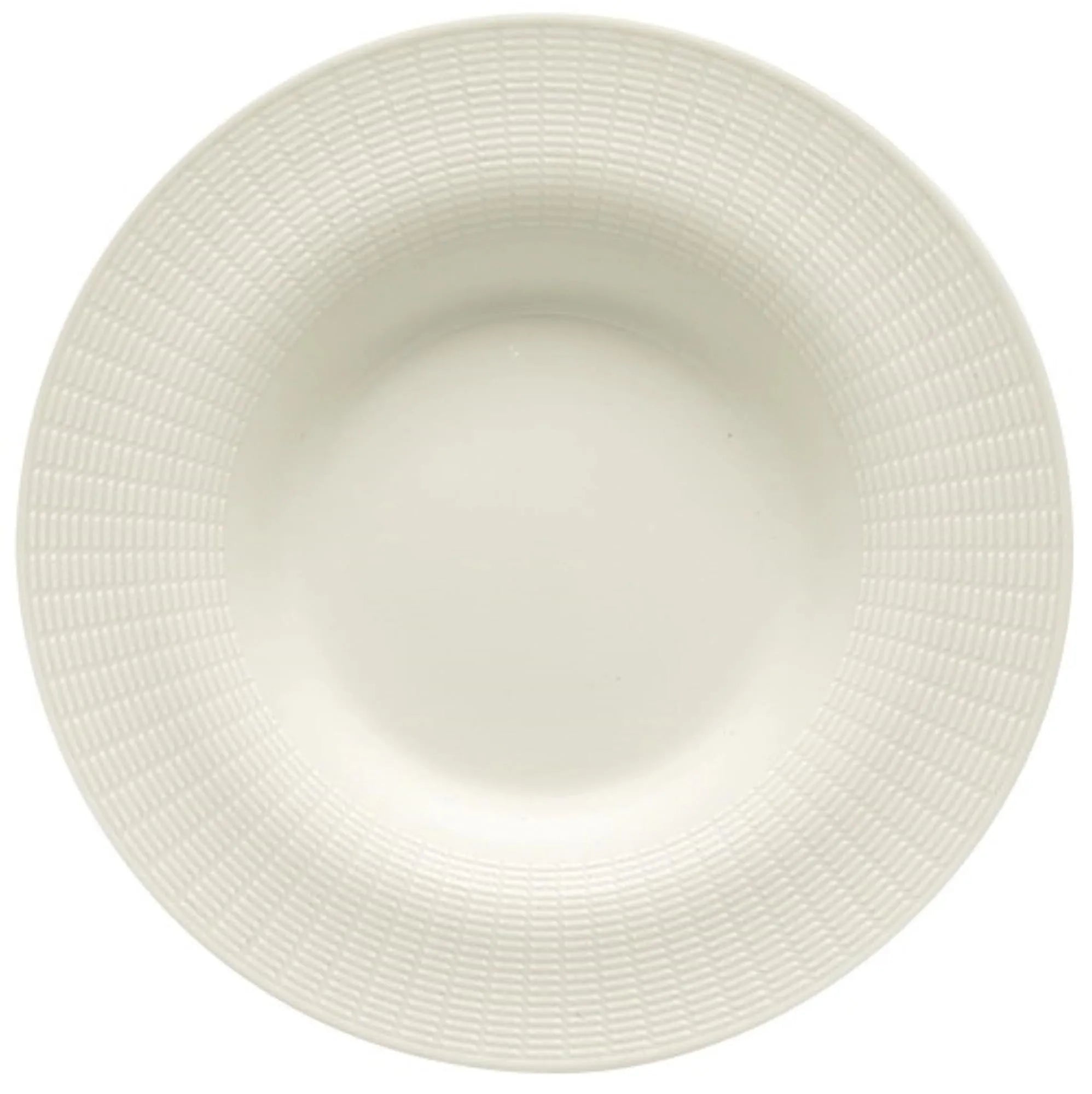 Eleganter, tiefer Porzellanteller (26cm) von Schönwald, ideal für Suppen & Salate. Mikrowellen- & spülmaschinengeeignet.