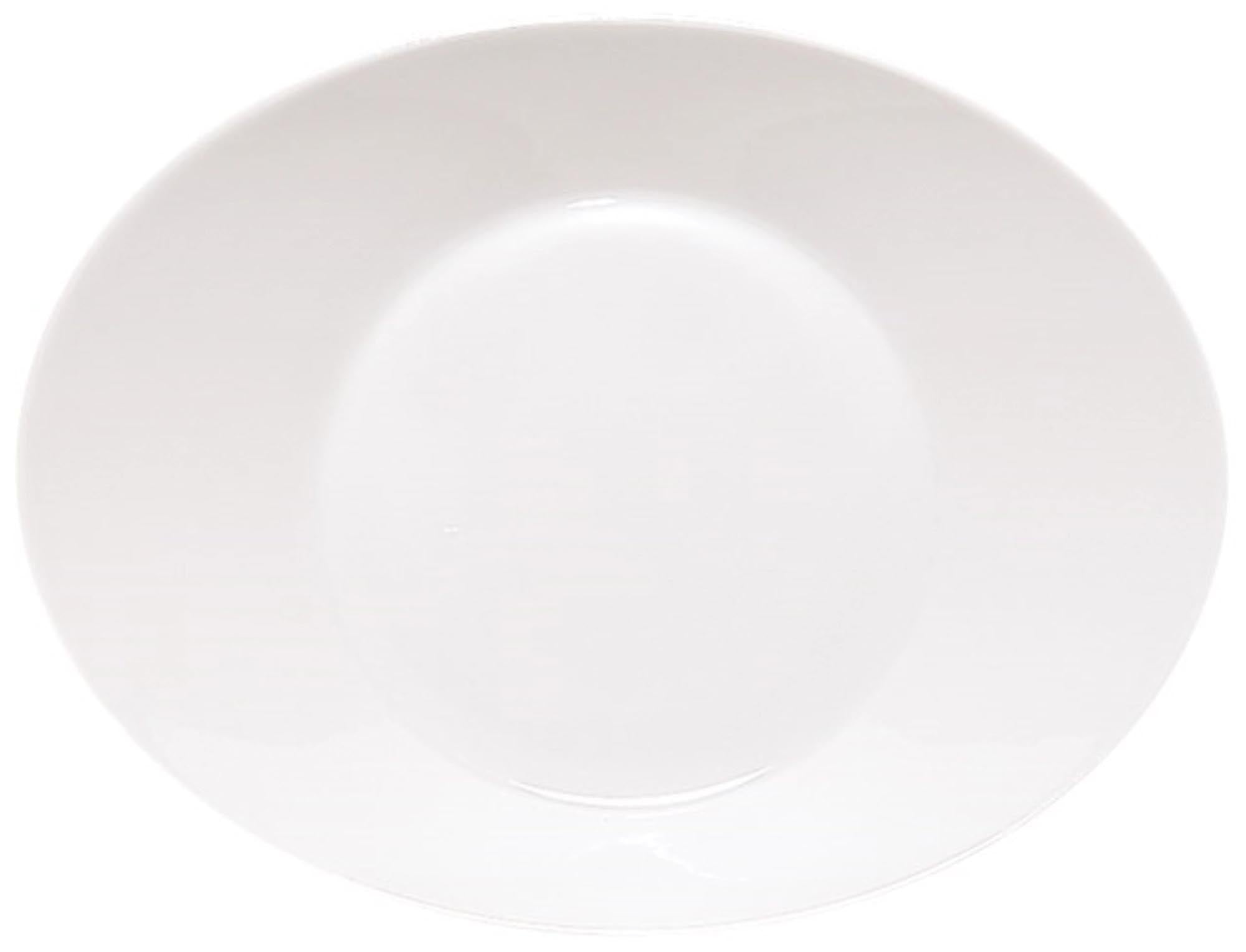 Eleganter, robuster Porzellanteller von Schönwald, ideal für Suppen und Pasta. Spülmaschinenfest, mikrowellengeeignet.