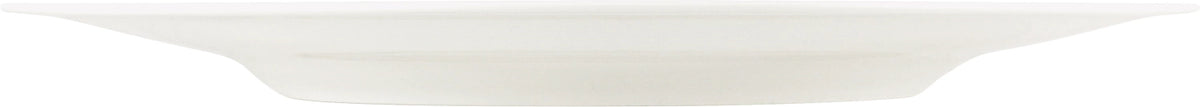 Delight Vibes Teller flach rund Fahne Relief 31cm in Weiss präsentiert im Onlineshop von KAQTU Design AG. Teller ist von Schönwald