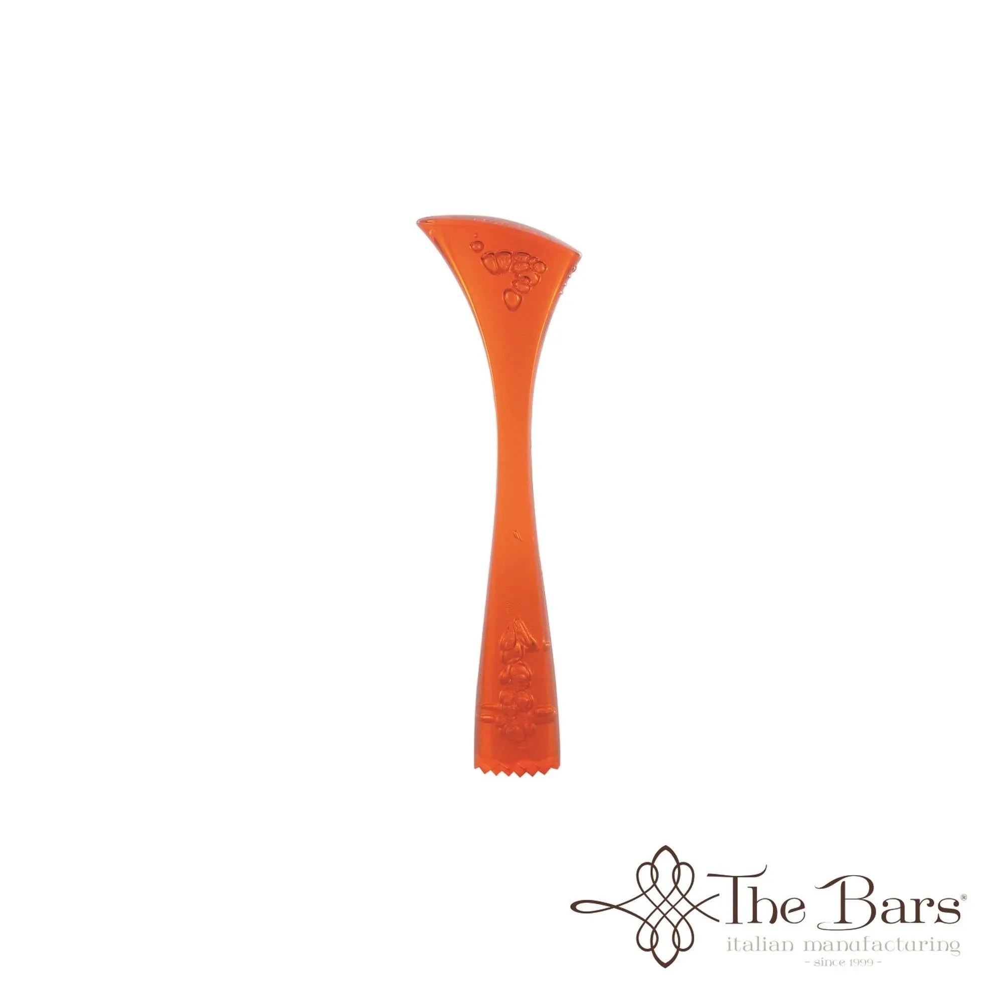 Muddler Orange Ribbed Fluo in Orange präsentiert im Onlineshop von KAQTU Design AG. Barzubehör ist von Maison Truffe