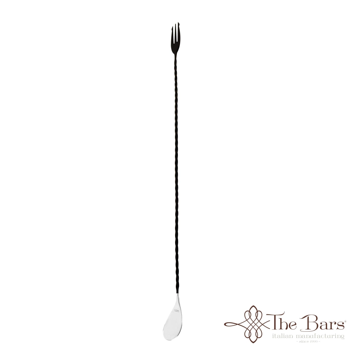 Bar Spoon Trident Twist 45 Cm Black
