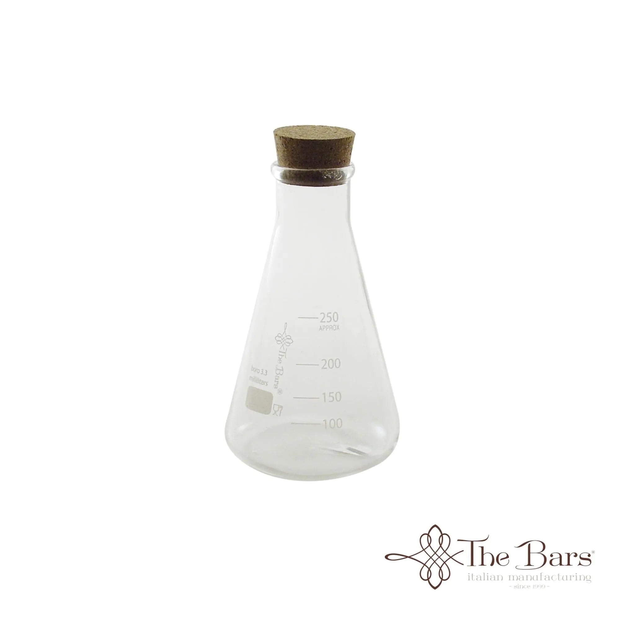 Labware Glass Flask 250 ML. in Transparent präsentiert im Onlineshop von KAQTU Design AG. Barzubehör ist von Maison Truffe