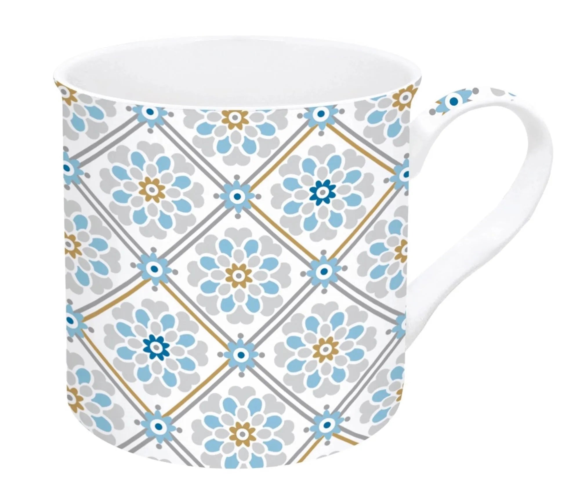 Trend und Colours Porzellanbecher in Blau V1 präsentiert im Onlineshop von KAQTU Design AG. Glas ist von Easy Life