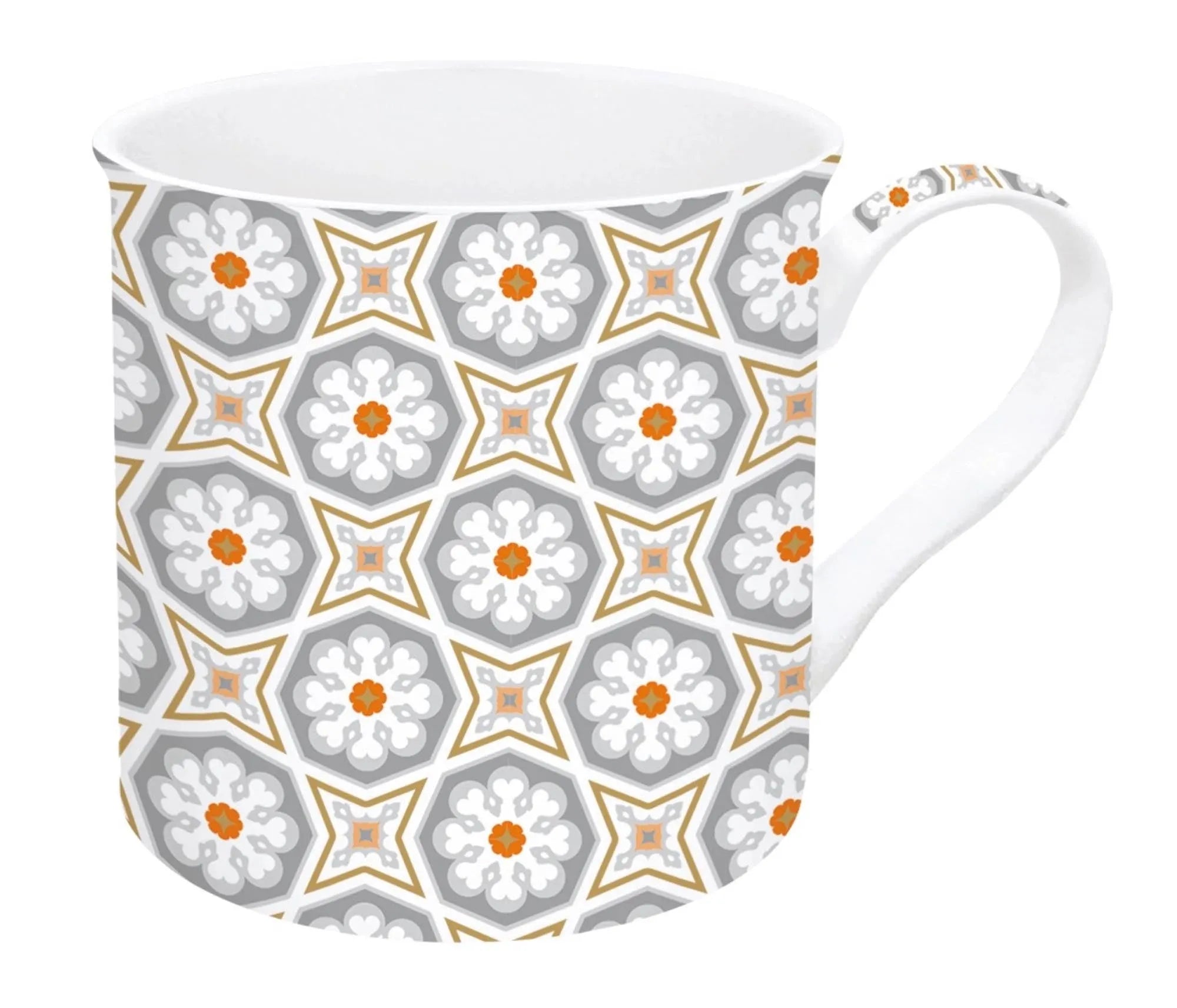 Trend und Colours Porzellanbecher in Orange V1 präsentiert im Onlineshop von KAQTU Design AG. Glas ist von Easy Life