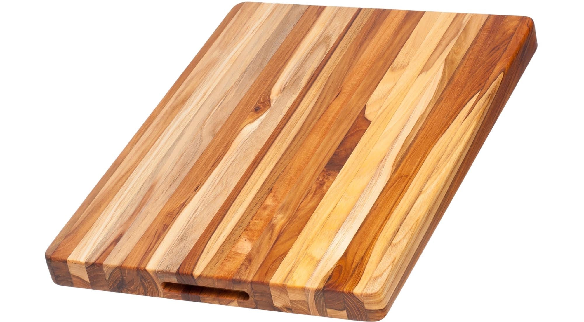Teak Schneide- und Servierbrett, 51x38x3.8 cm V1