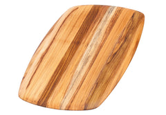 Scheda di taglio e porzione di teak, 41x28x1.4 cm