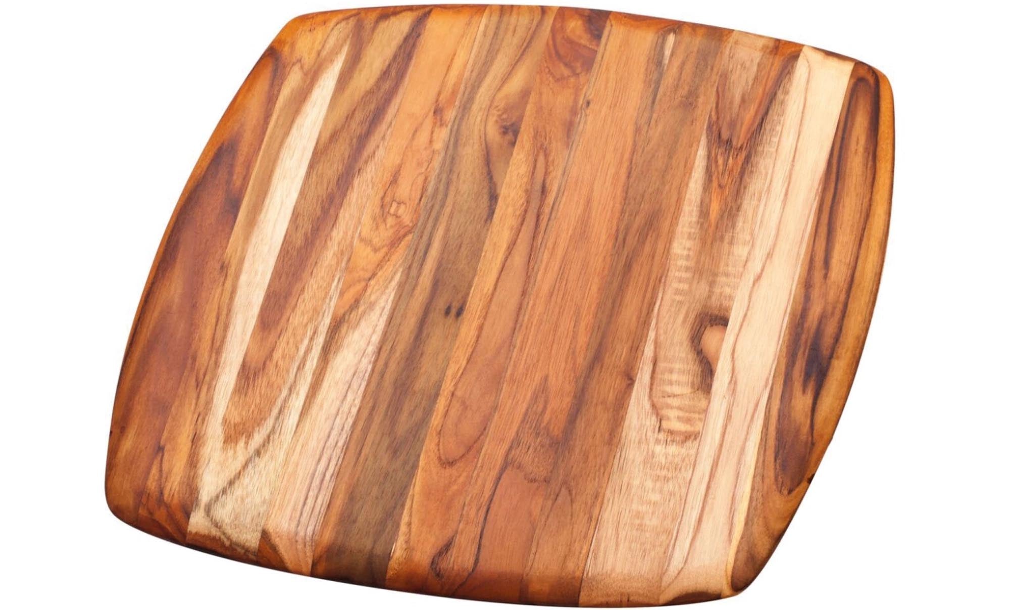 Teak Schneide- und Servierbrett quadr., 30.5x30.5x1.4 cm