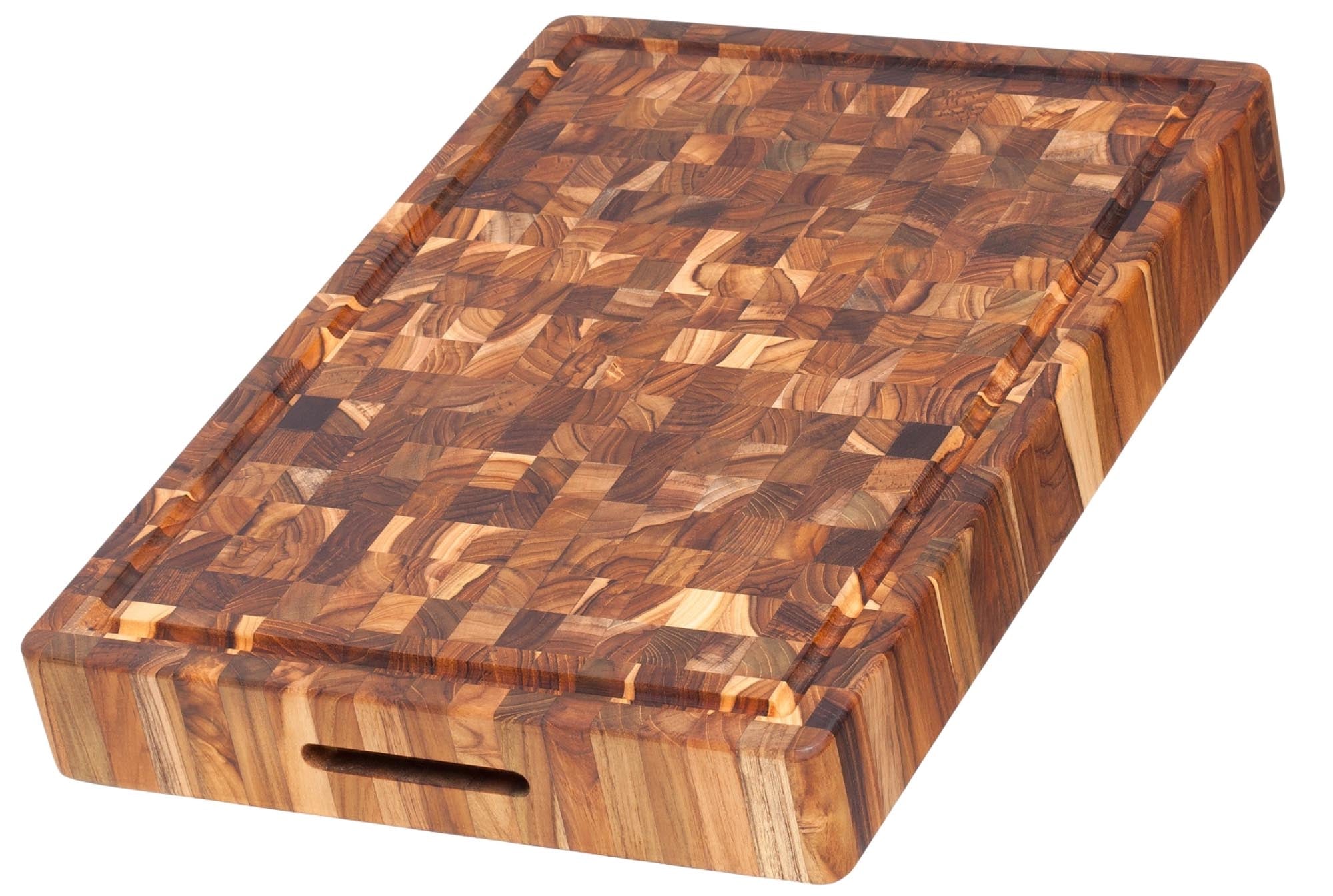 Teak Hackblock/Servierbrett