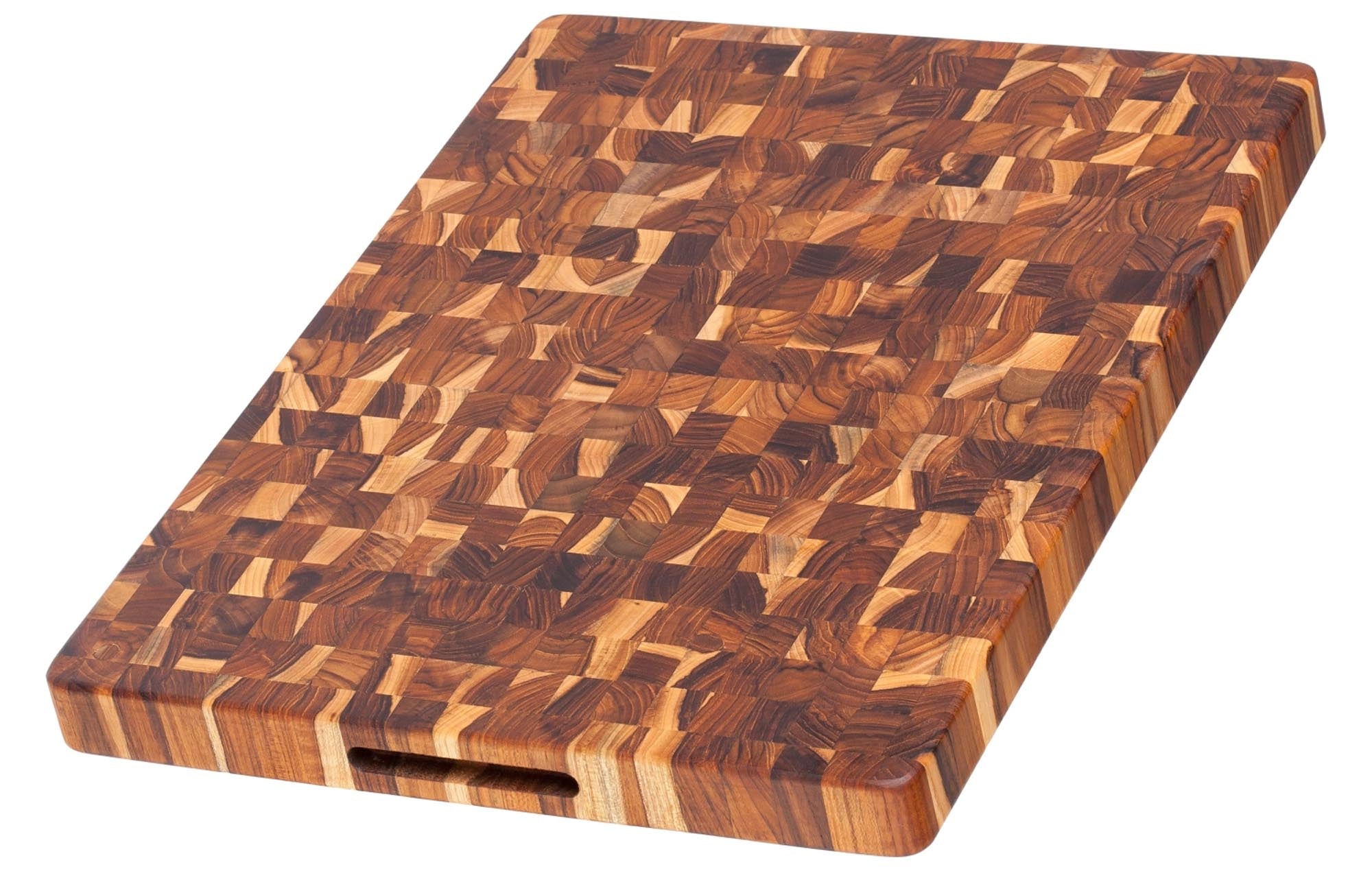 Teak Schneide- und Servierbrett, 51x38x3.8 cm V2
