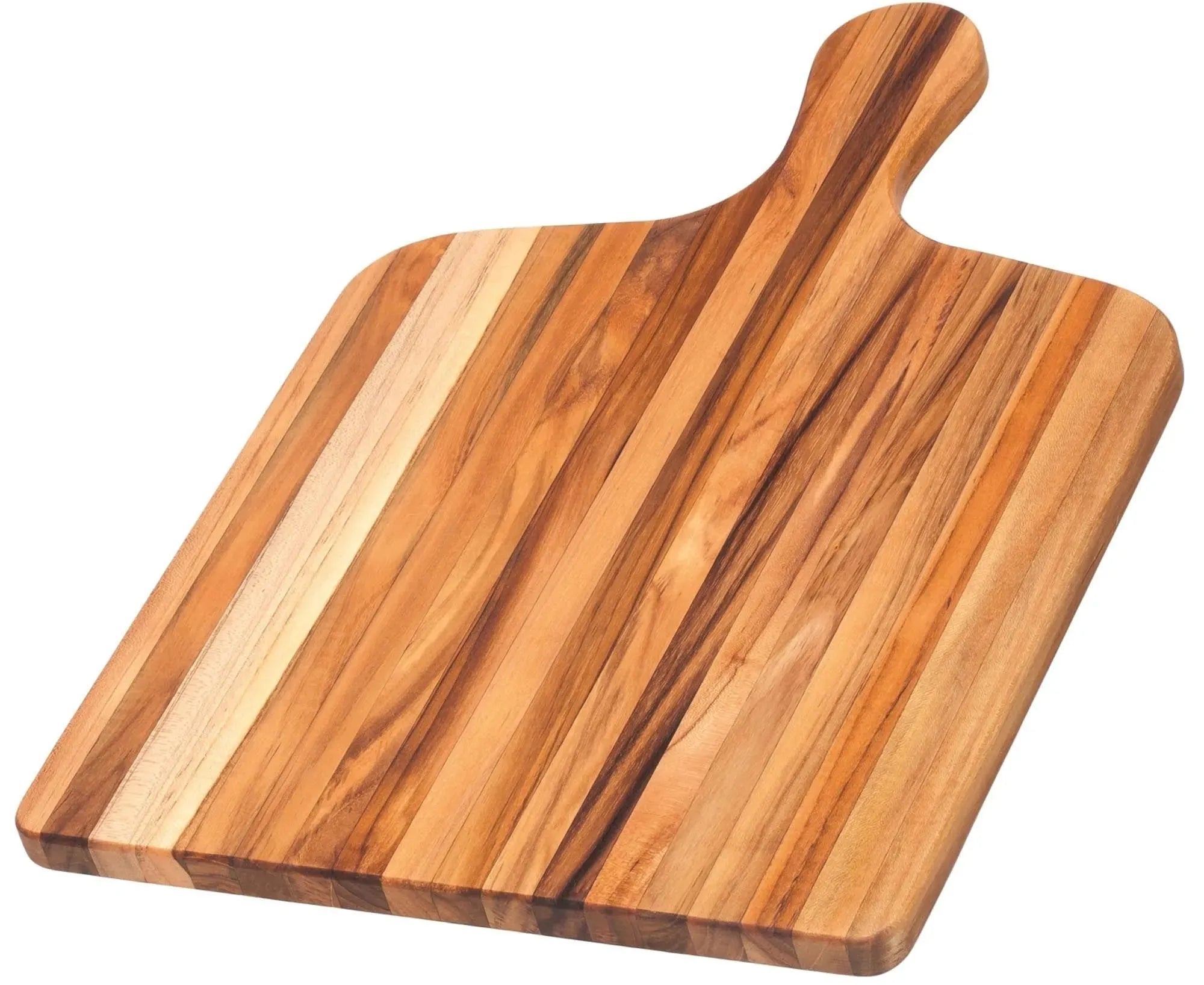 Elegantes Teak Schneidebrett (51x35,5x1,9 cm) von Teak Haus: langlebig, feuchtigkeitsresistent, ideal für Küche und Servieren.