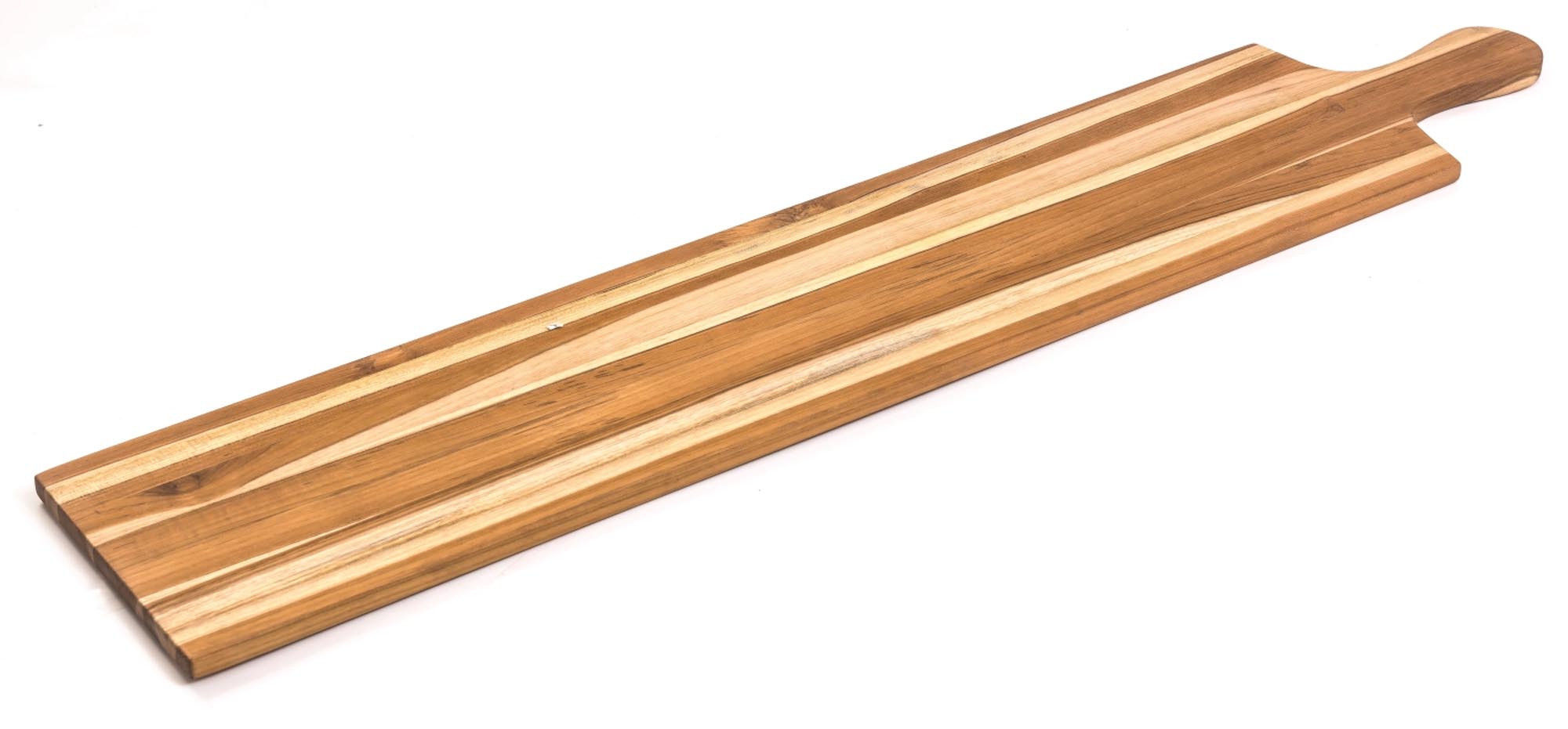 Teak Antipasti Platte mit Griff, 104x19.6x1.3 cm