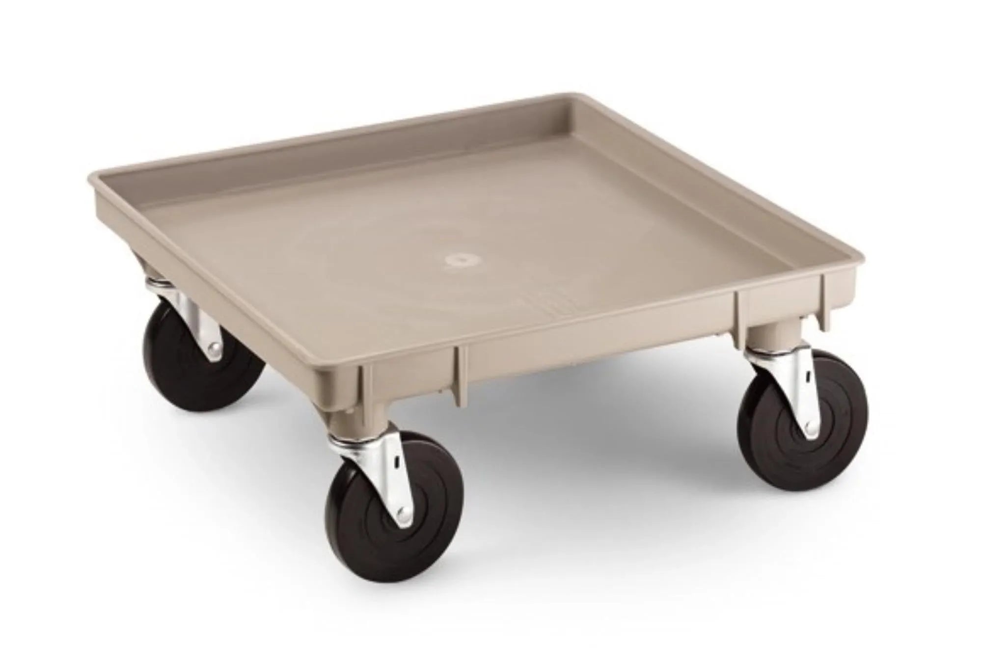 Transportwagen für Spülkorb ohne Griff 54x54cm H22.6cm beige in Beige präsentiert im Onlineshop von KAQTU Design AG. Haushaltshilfen ist von Maison Truffe