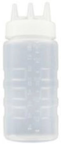 Saucen Dispenser dreifach klar 0.473lt