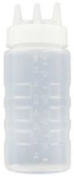 Saucen Dispenser dreifach klar 0.473lt