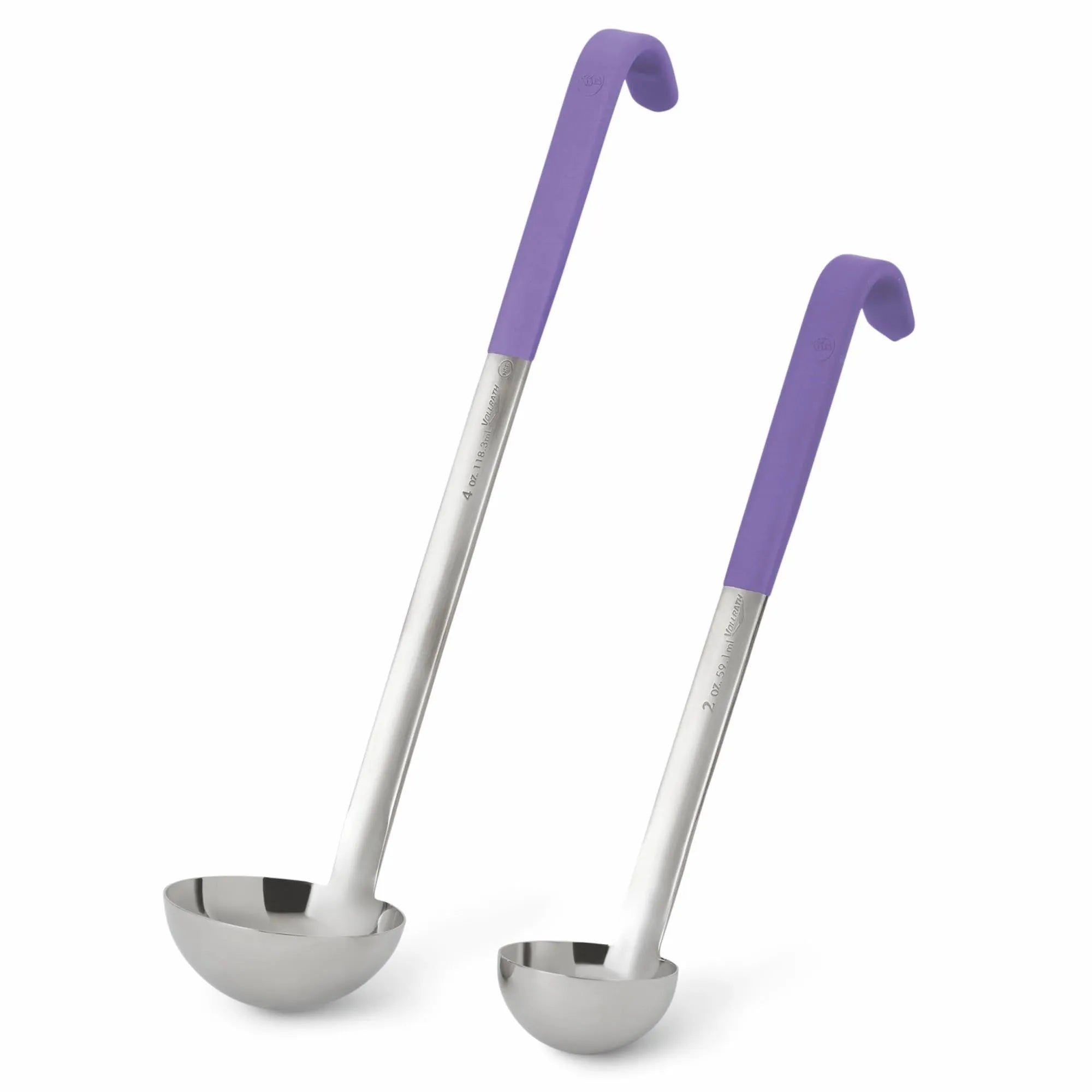 Schöpfer Allergen Free Kool Touch 25cm Griff violett in Violett präsentiert im Onlineshop von KAQTU Design AG. Kochbesteck ist von Vollrath