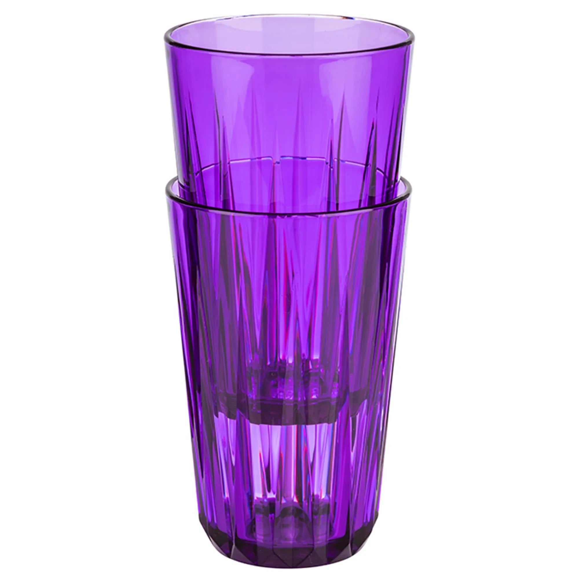 Trinkbecher Crystal 300ml in Lila präsentiert im Onlineshop von KAQTU Design AG. Glas ist von Buffet&Display