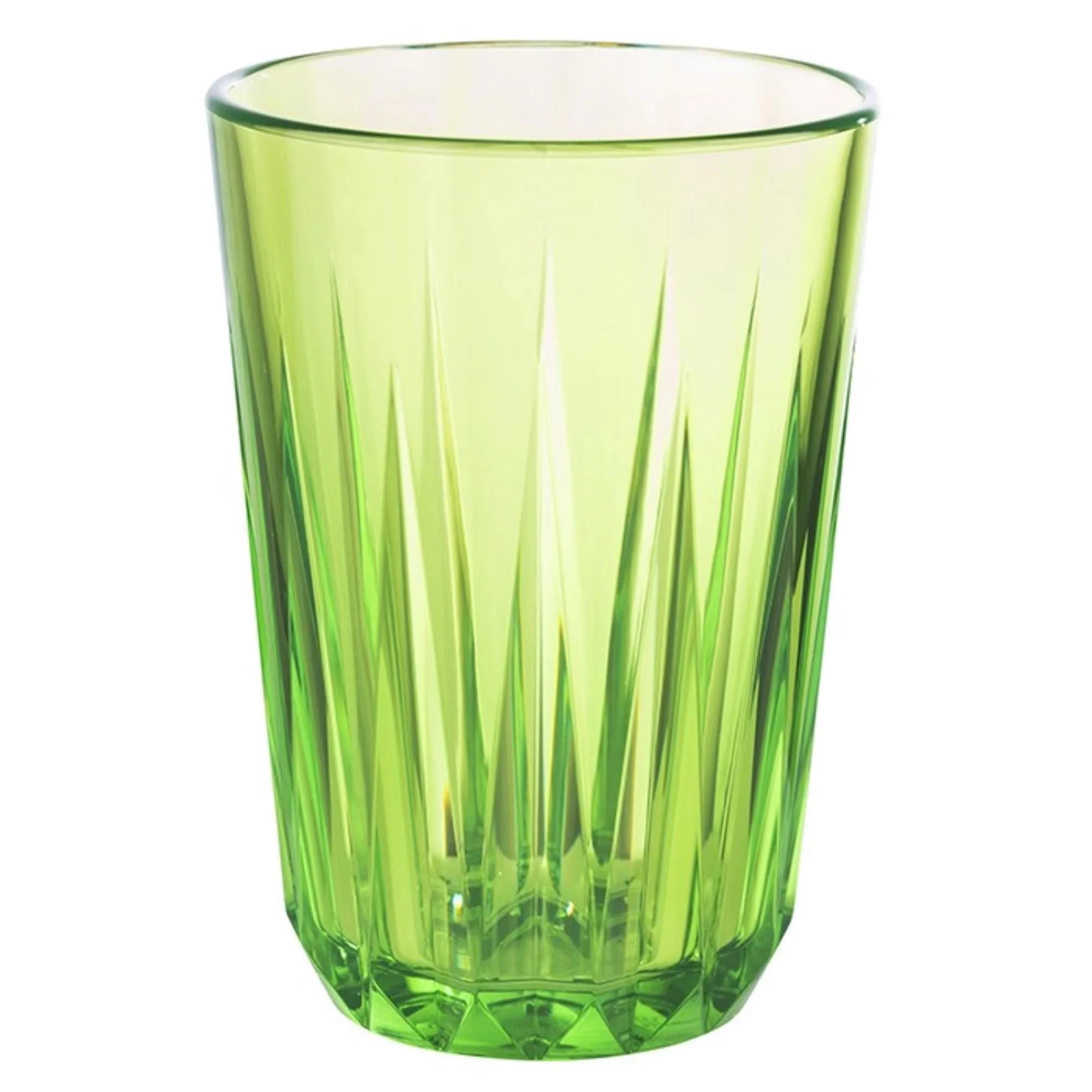 Trinkbecher Crystal 150ml in Grün präsentiert im Onlineshop von KAQTU Design AG. Glas ist von Buffet&Display