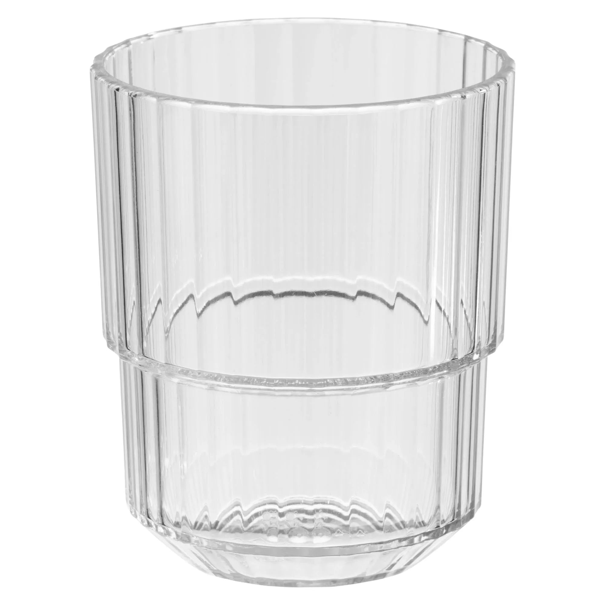 Trinkbecher Linea 150ml in Transparent präsentiert im Onlineshop von KAQTU Design AG. Glas ist von Buffet&Display