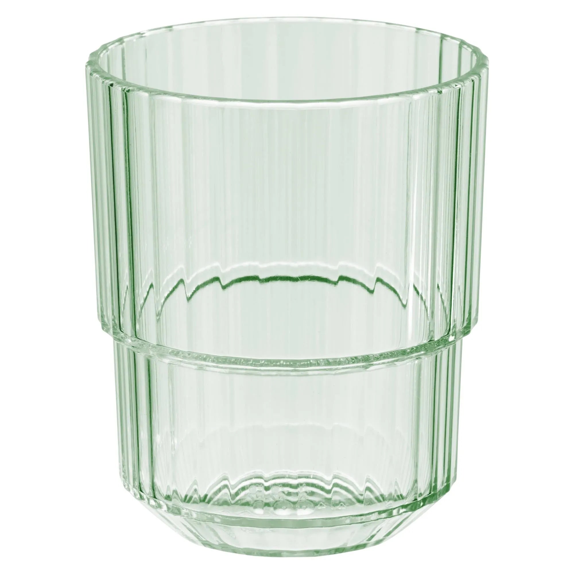 Trinkbecher Linea 150ml in Grün präsentiert im Onlineshop von KAQTU Design AG. Glas ist von Buffet&Display