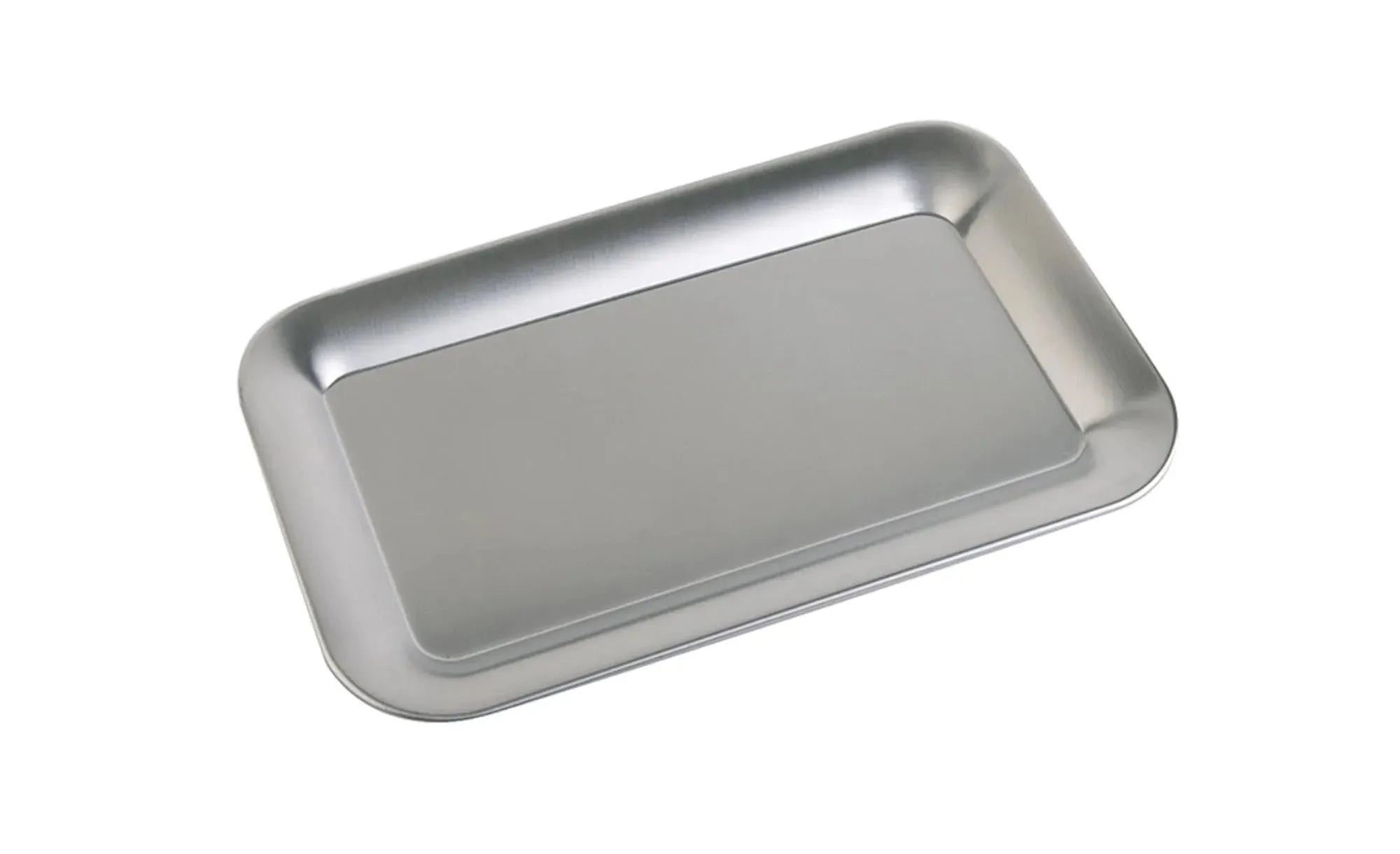 Elegantes Edelstahl-Serviertablett (21,5x13cm) von Buffet&Display: Ideal für Partys, Buffets und Gastronomie. Robust, hygienisch, stilvoll.