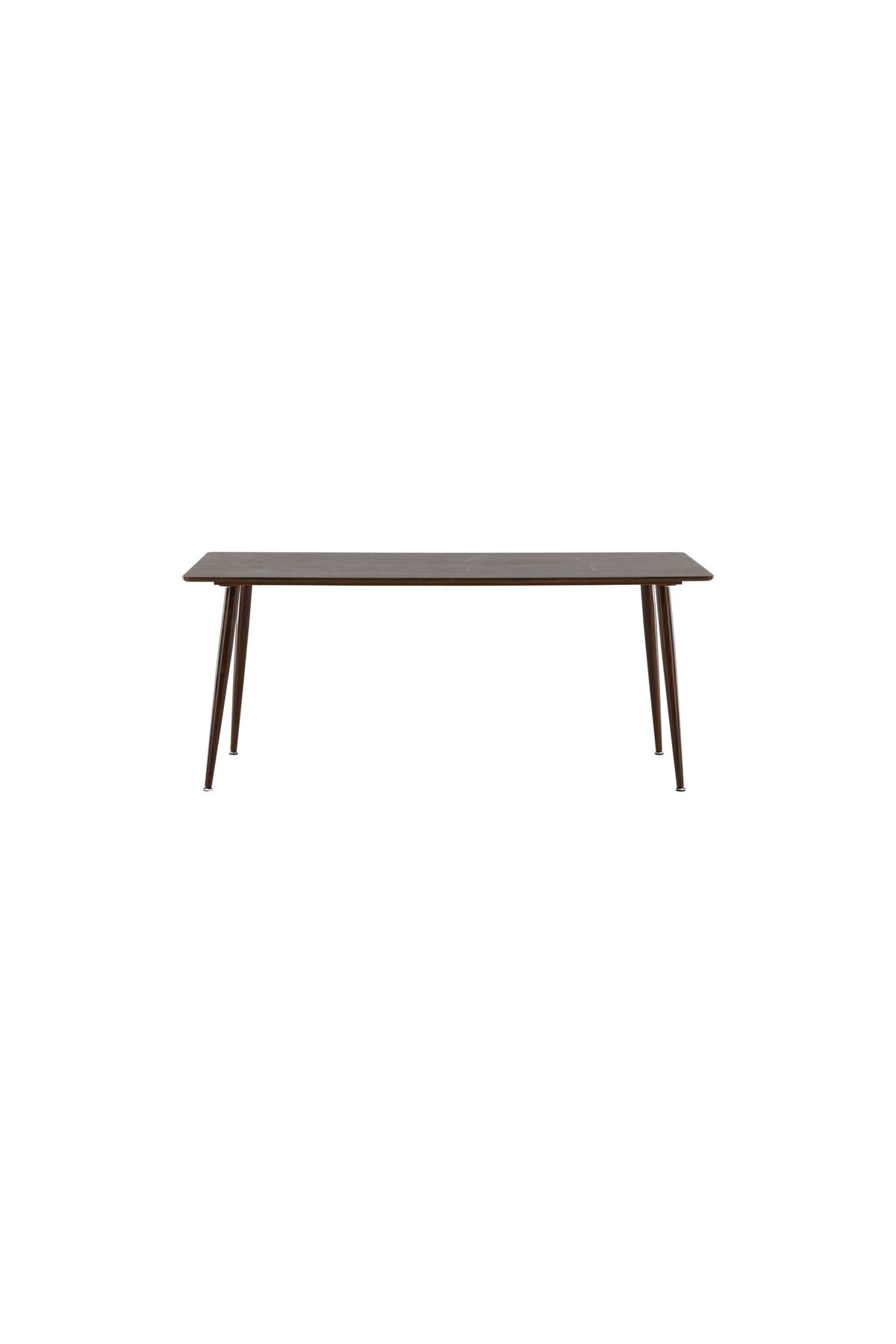 Polar Esstisch in Nussbaum / Schwarz präsentiert im Onlineshop von KAQTU Design AG. Esstisch ist von Venture Home