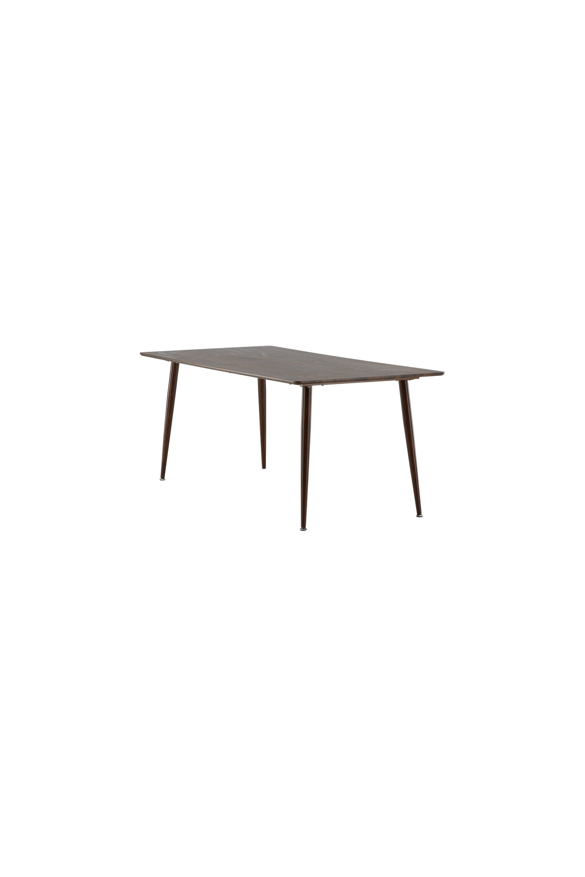 Polar Esstisch in Nussbaum / Schwarz präsentiert im Onlineshop von KAQTU Design AG. Esstisch ist von Venture Home