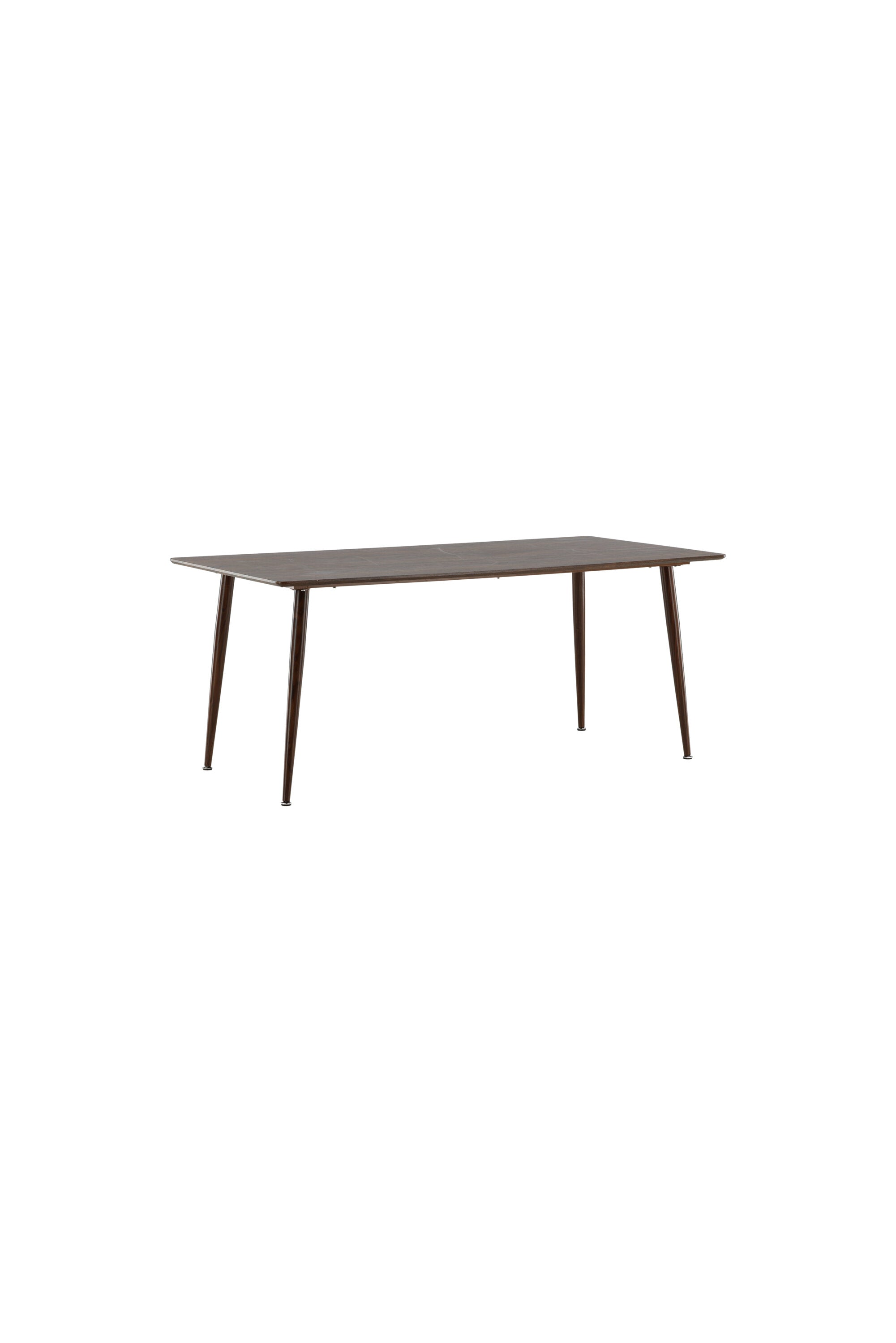 Polar Esstisch in Nussbaum / Schwarz präsentiert im Onlineshop von KAQTU Design AG. Esstisch ist von Venture Home