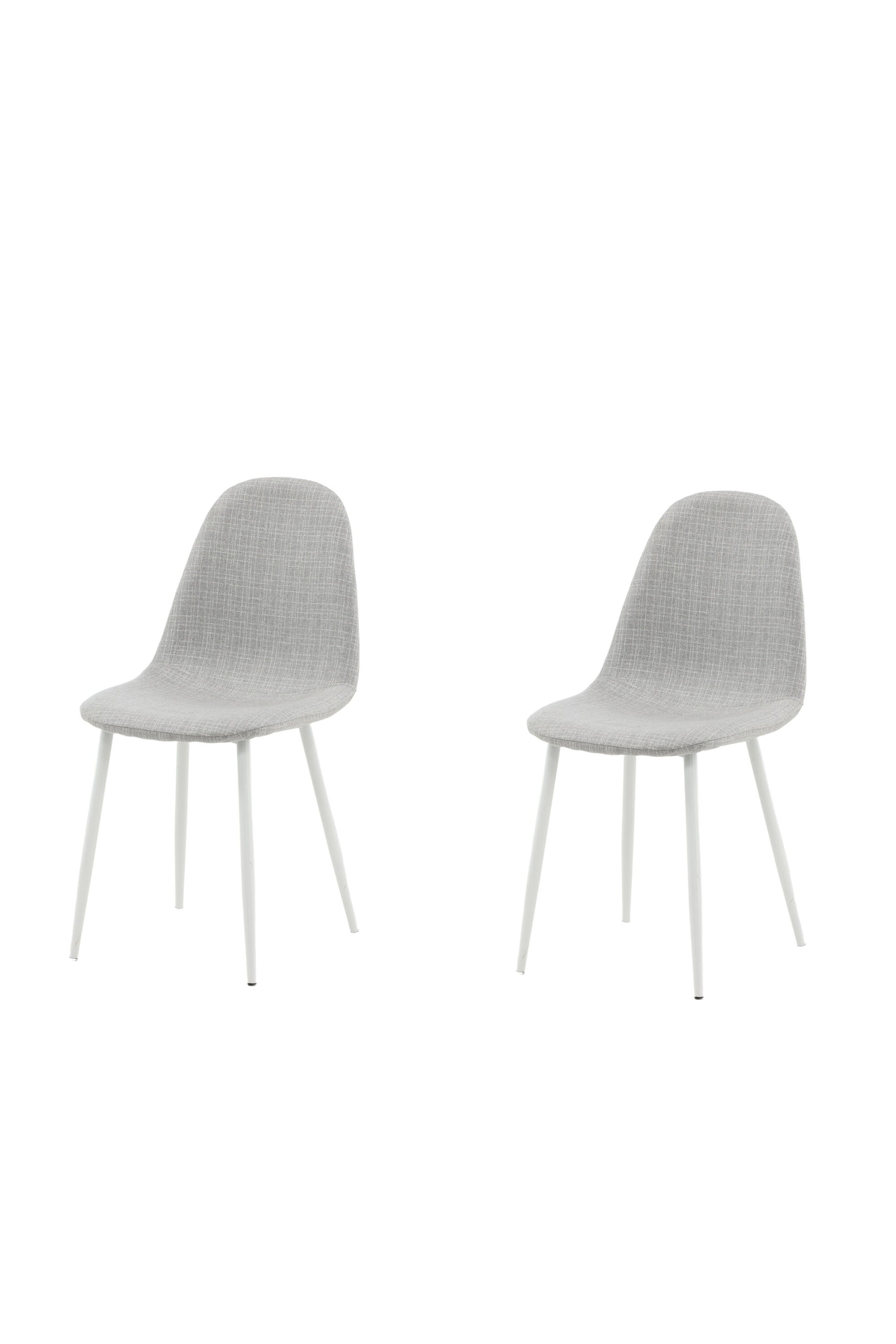 Polar Stuhl in Grau/Weiss präsentiert im Onlineshop von KAQTU Design AG. Stuhl ist von Venture Home