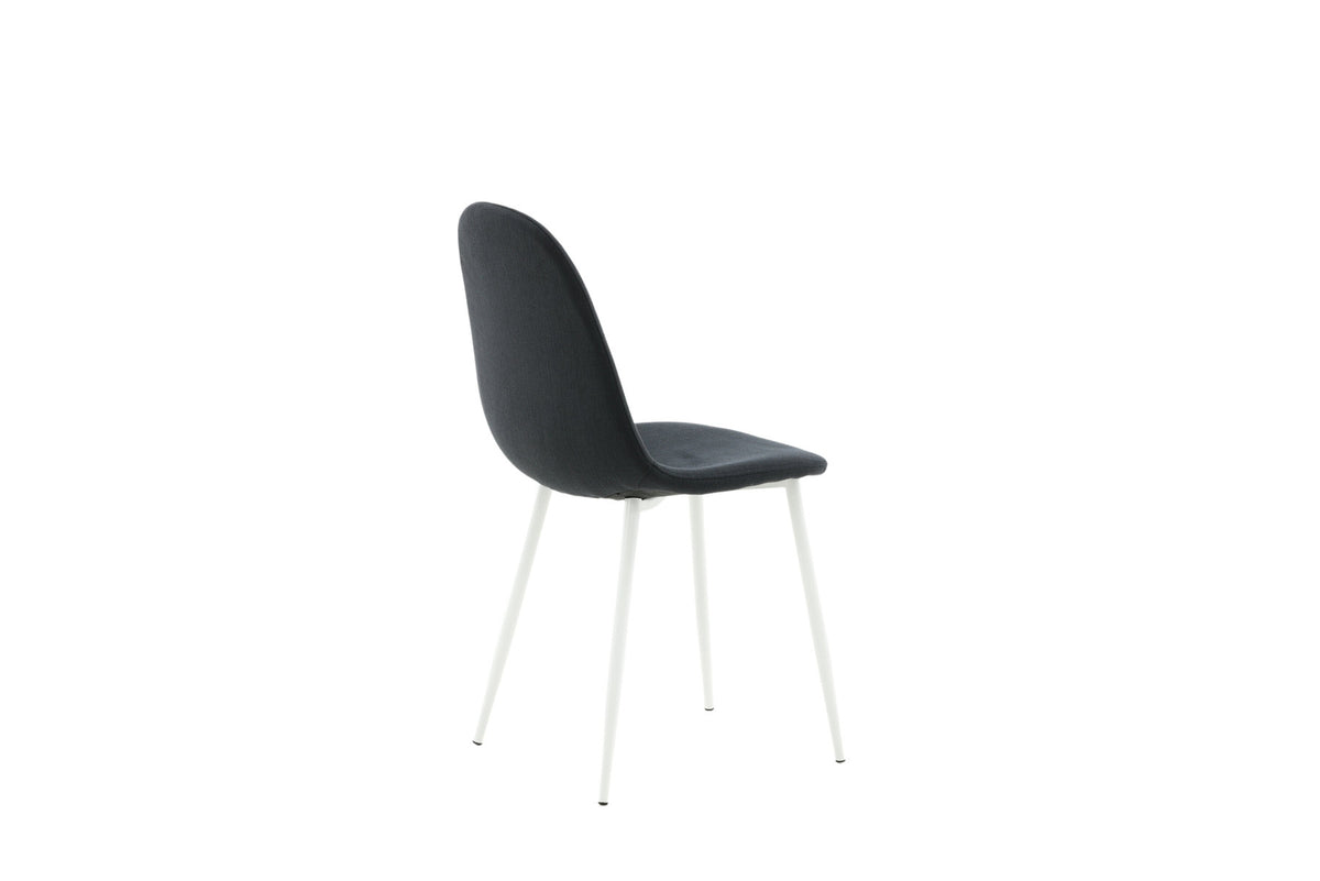 Polar Stuhl in Schwarz/Weiss präsentiert im Onlineshop von KAQTU Design AG. Stuhl ist von Venture Home