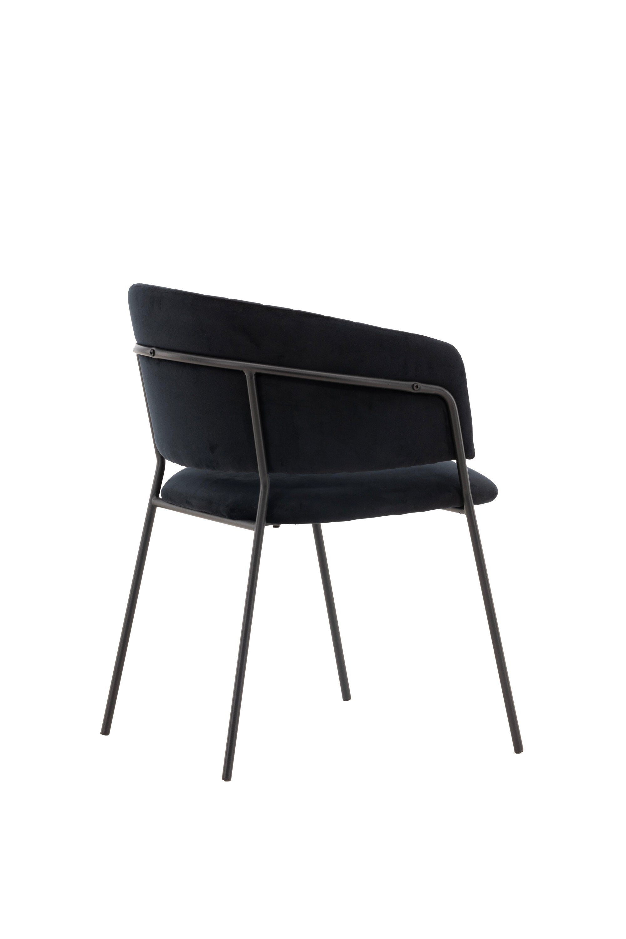 Selma Stuhl in Schwarz präsentiert im Onlineshop von KAQTU Design AG. Schalenstuhl mit Armlehne ist von Venture Home