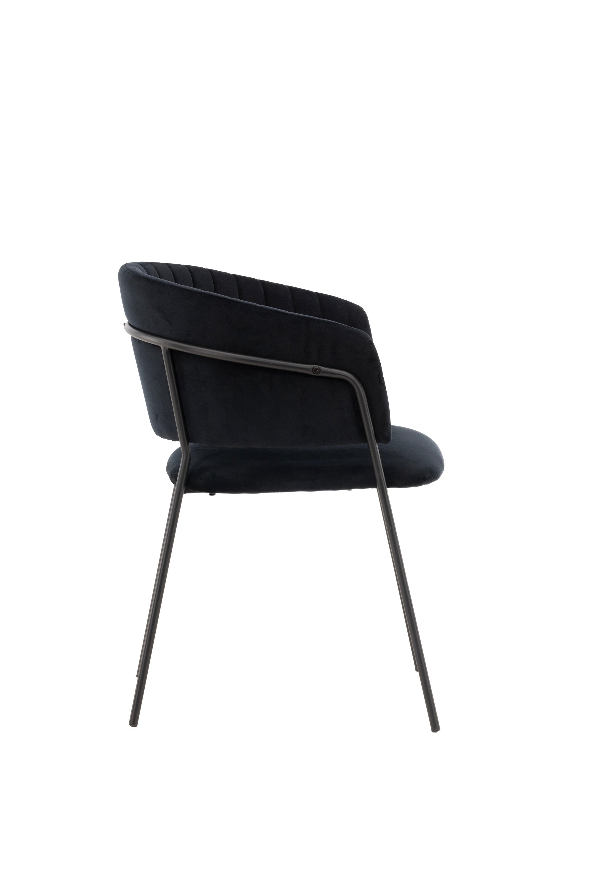 Selma Stuhl in Schwarz präsentiert im Onlineshop von KAQTU Design AG. Schalenstuhl mit Armlehne ist von Venture Home