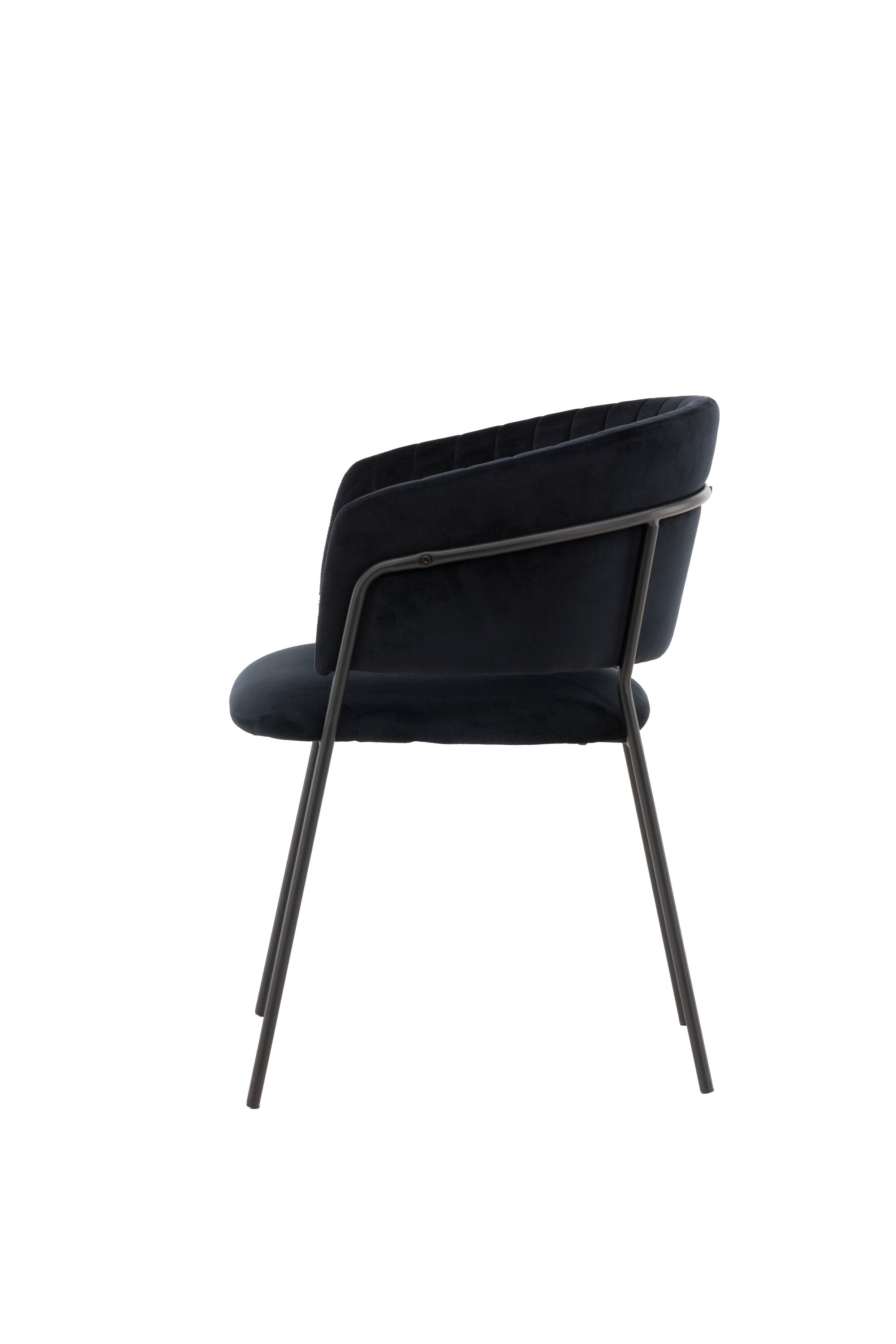 Selma Stuhl in Schwarz präsentiert im Onlineshop von KAQTU Design AG. Schalenstuhl mit Armlehne ist von Venture Home
