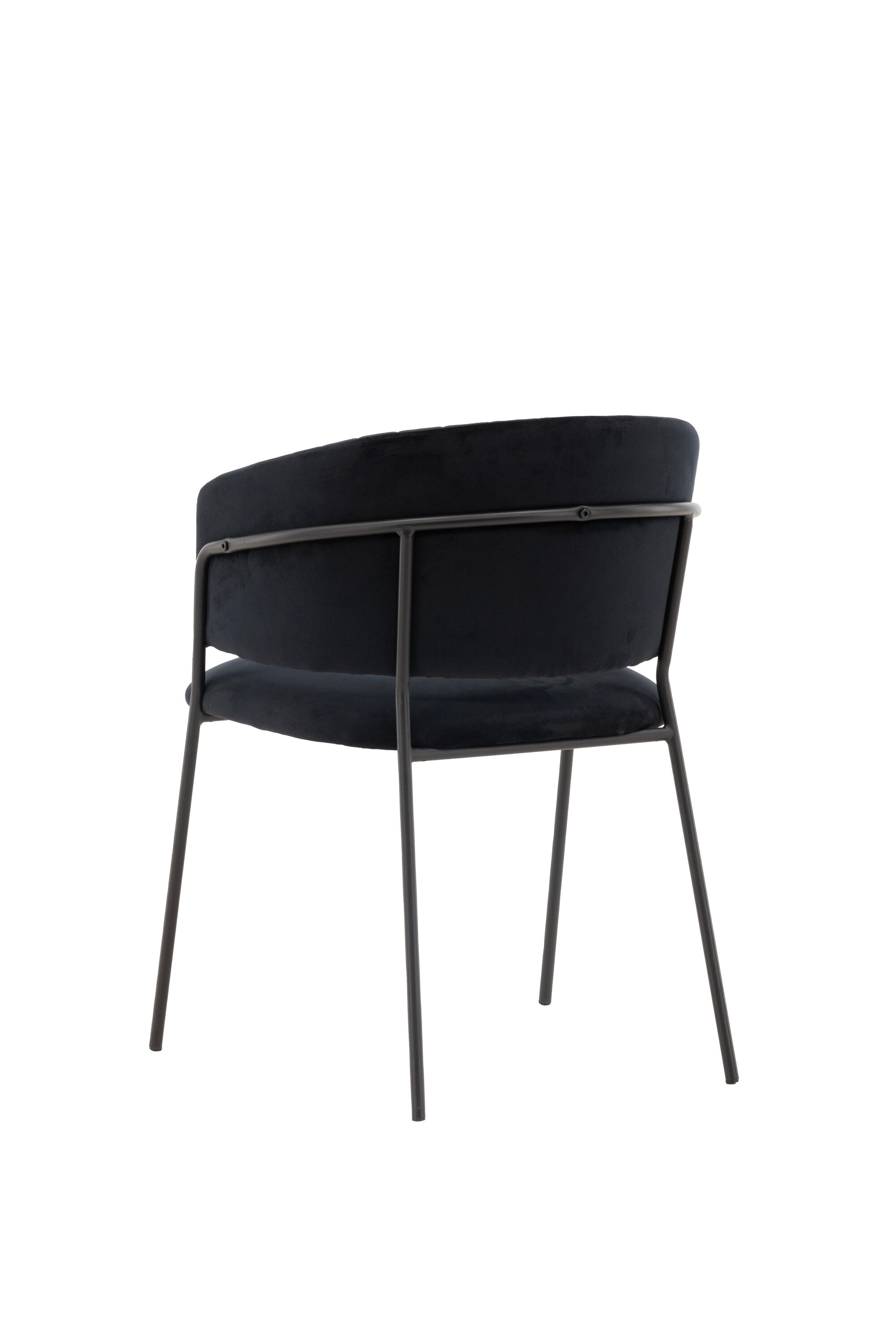 Selma Stuhl in Schwarz präsentiert im Onlineshop von KAQTU Design AG. Schalenstuhl mit Armlehne ist von Venture Home