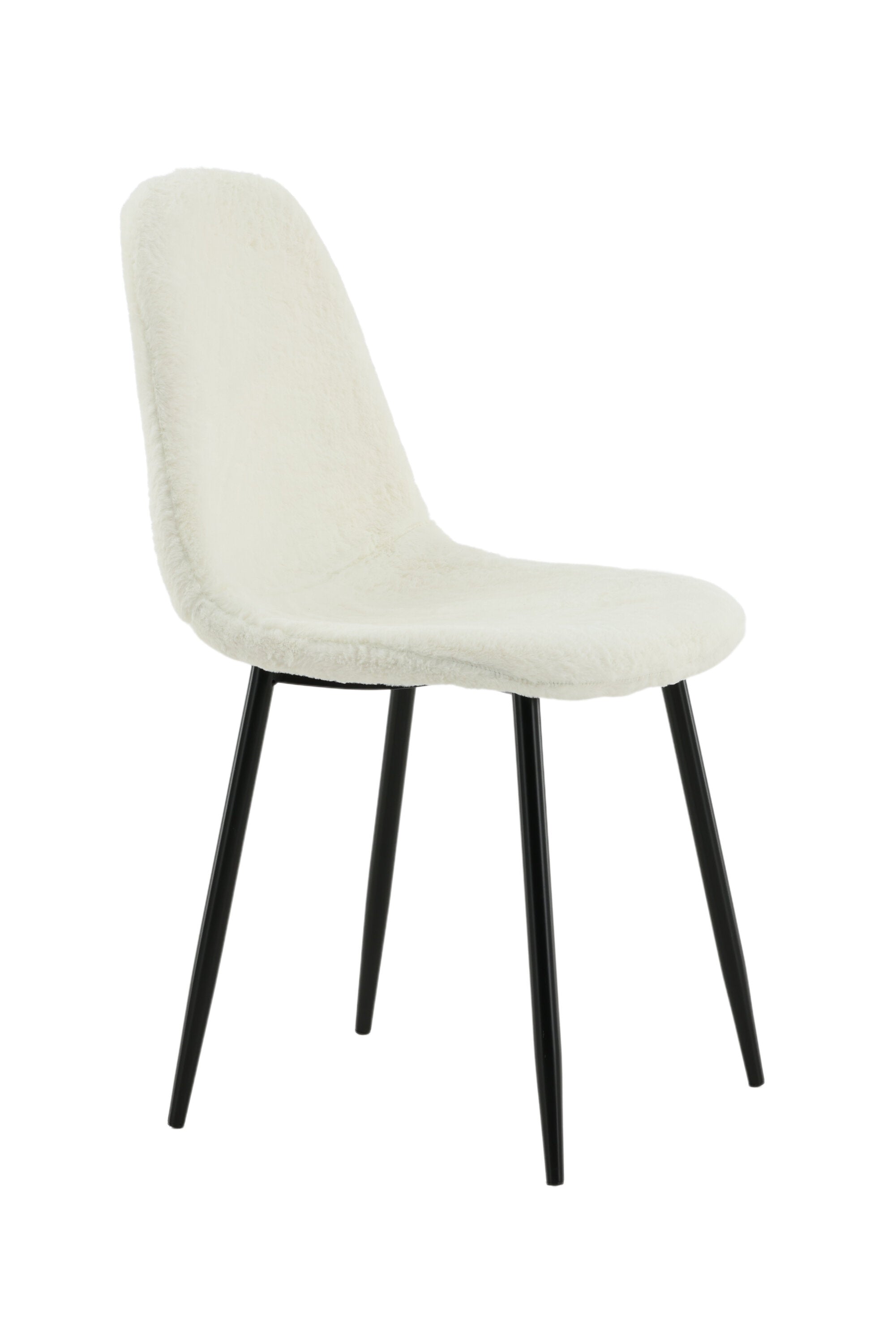 Polar Stuhl Fluff in Weiss präsentiert im Onlineshop von KAQTU Design AG. Stuhl ist von Venture Home