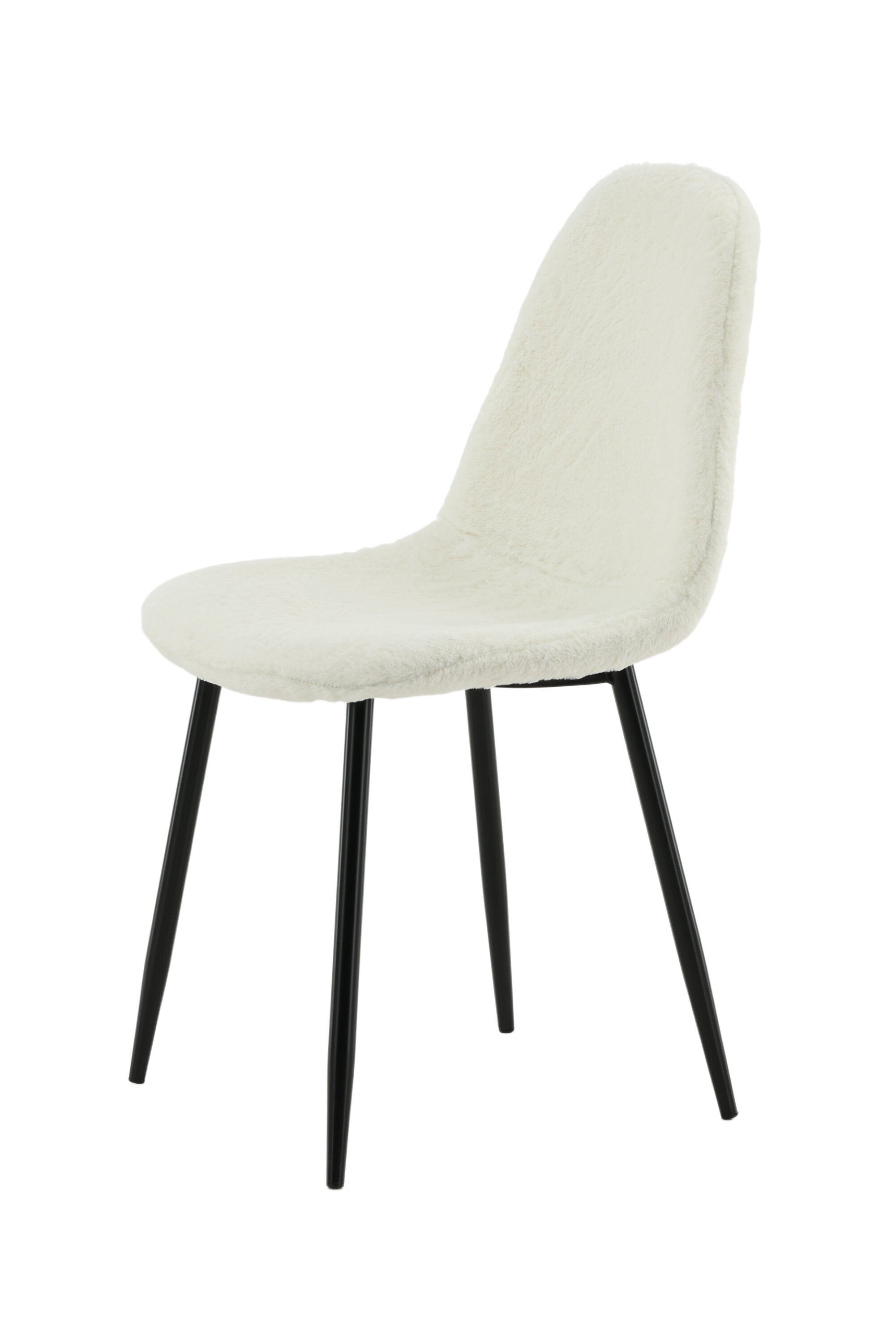 Polar Stuhl Fluff in Weiss präsentiert im Onlineshop von KAQTU Design AG. Stuhl ist von Venture Home