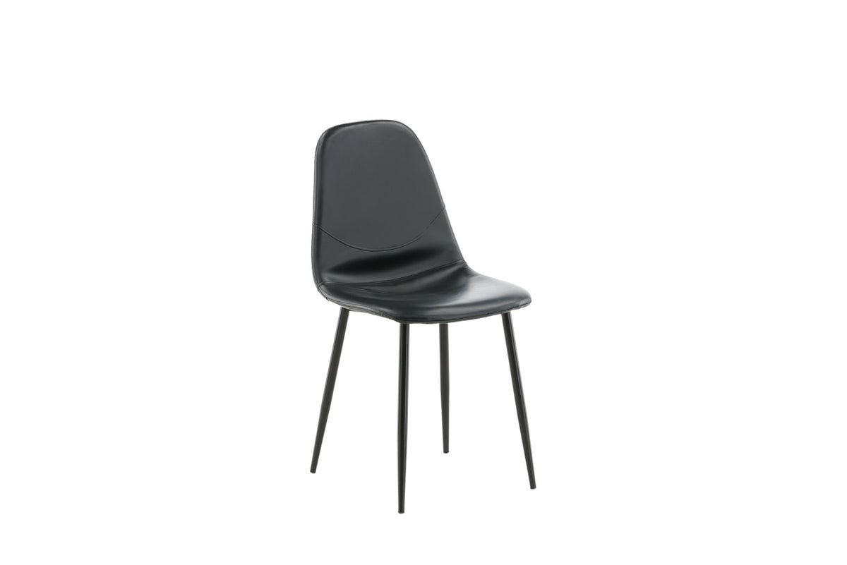 Polar Stuhl in Schwarz präsentiert im Onlineshop von KAQTU Design AG. Stuhl ist von Venture Home