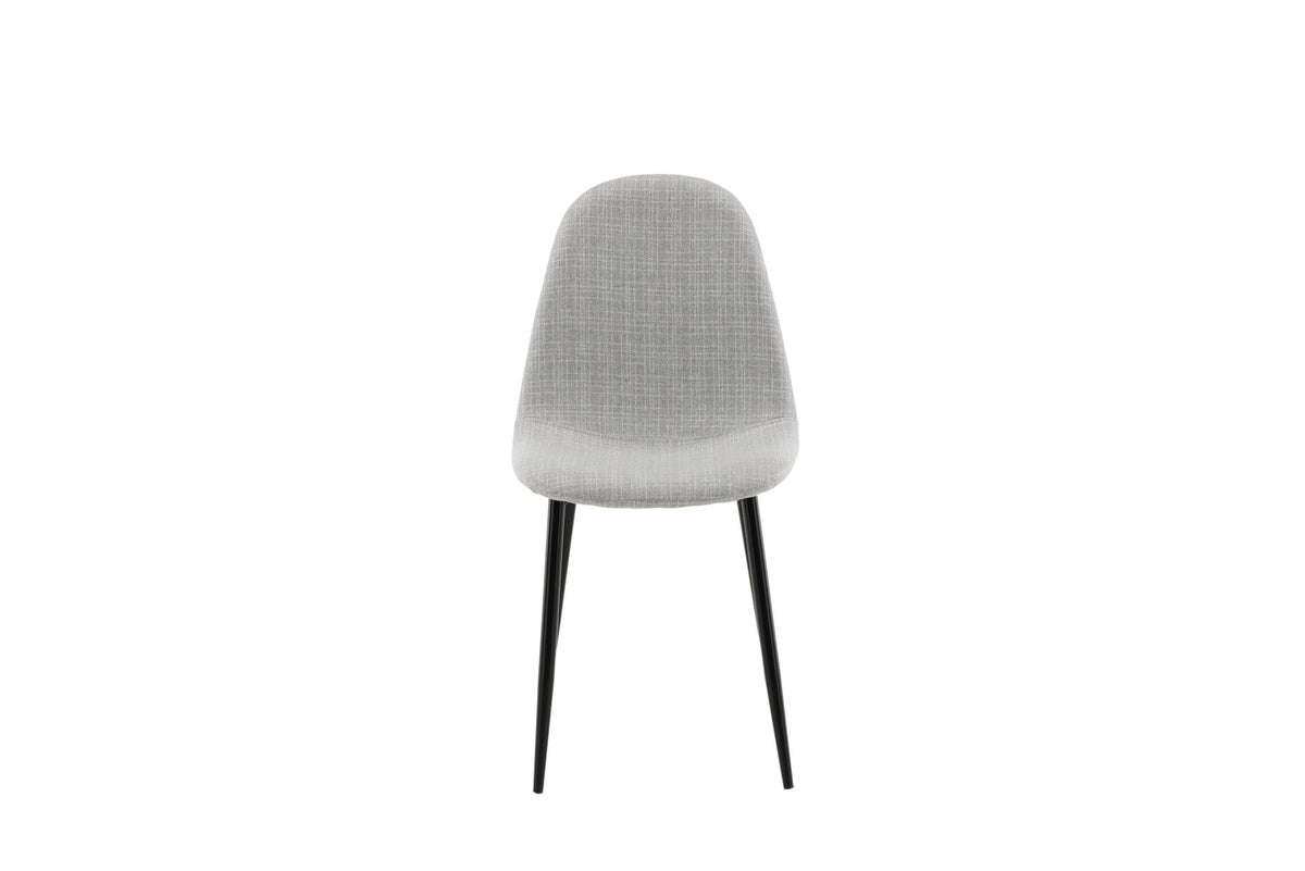Polar Stuhl in Grau/Schwarz präsentiert im Onlineshop von KAQTU Design AG. Stuhl ist von Venture Home