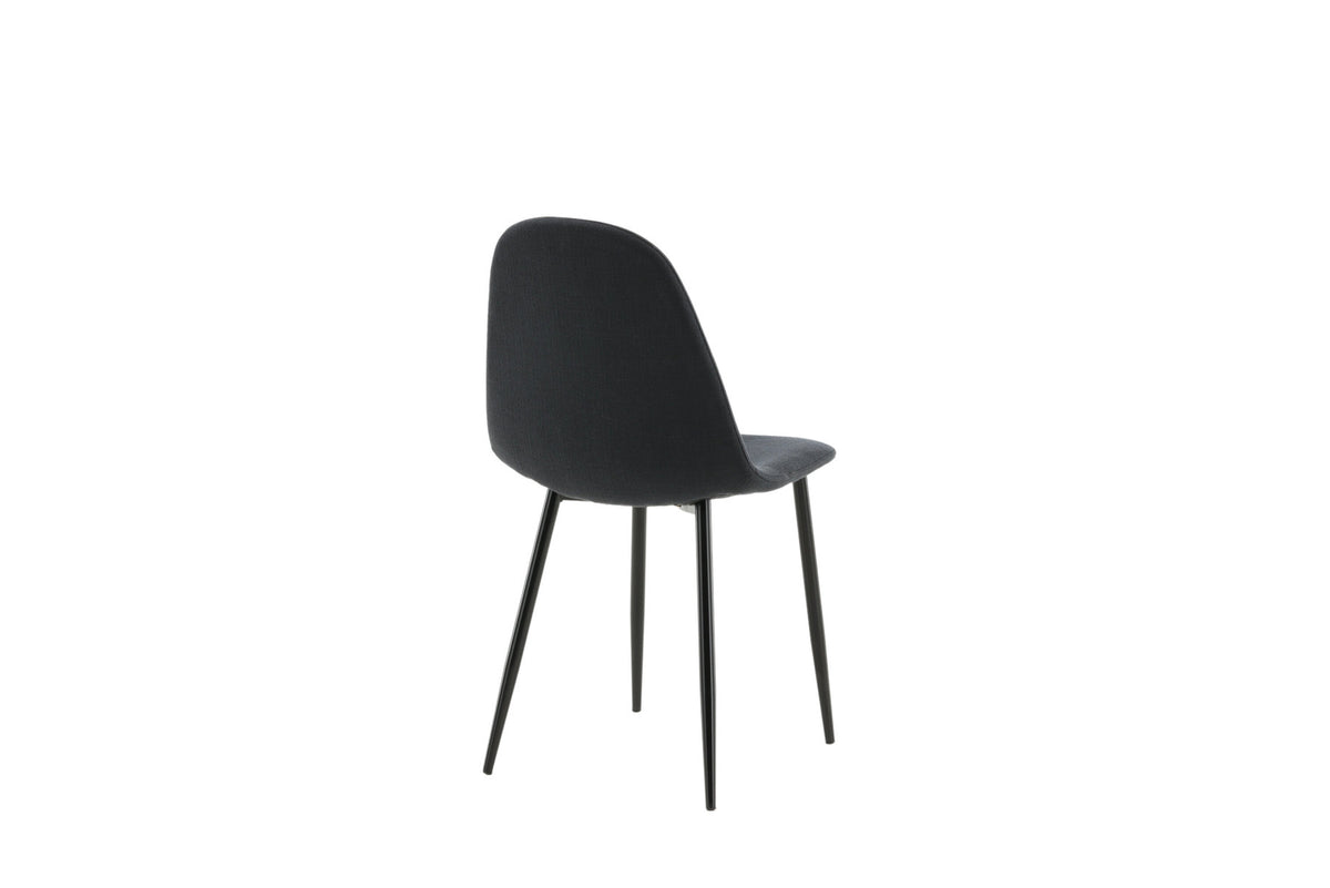 Polar Stuhl in Schwarz/Schwarz präsentiert im Onlineshop von KAQTU Design AG. Stuhl ist von Venture Home